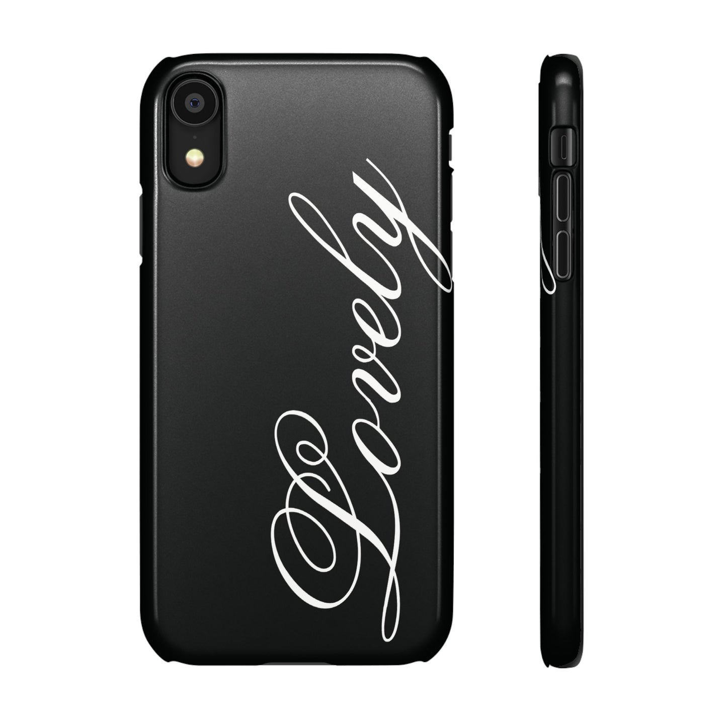 Lovely phone case black