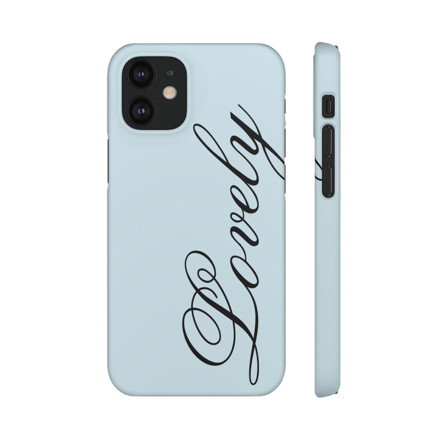 Lovely phone case blue