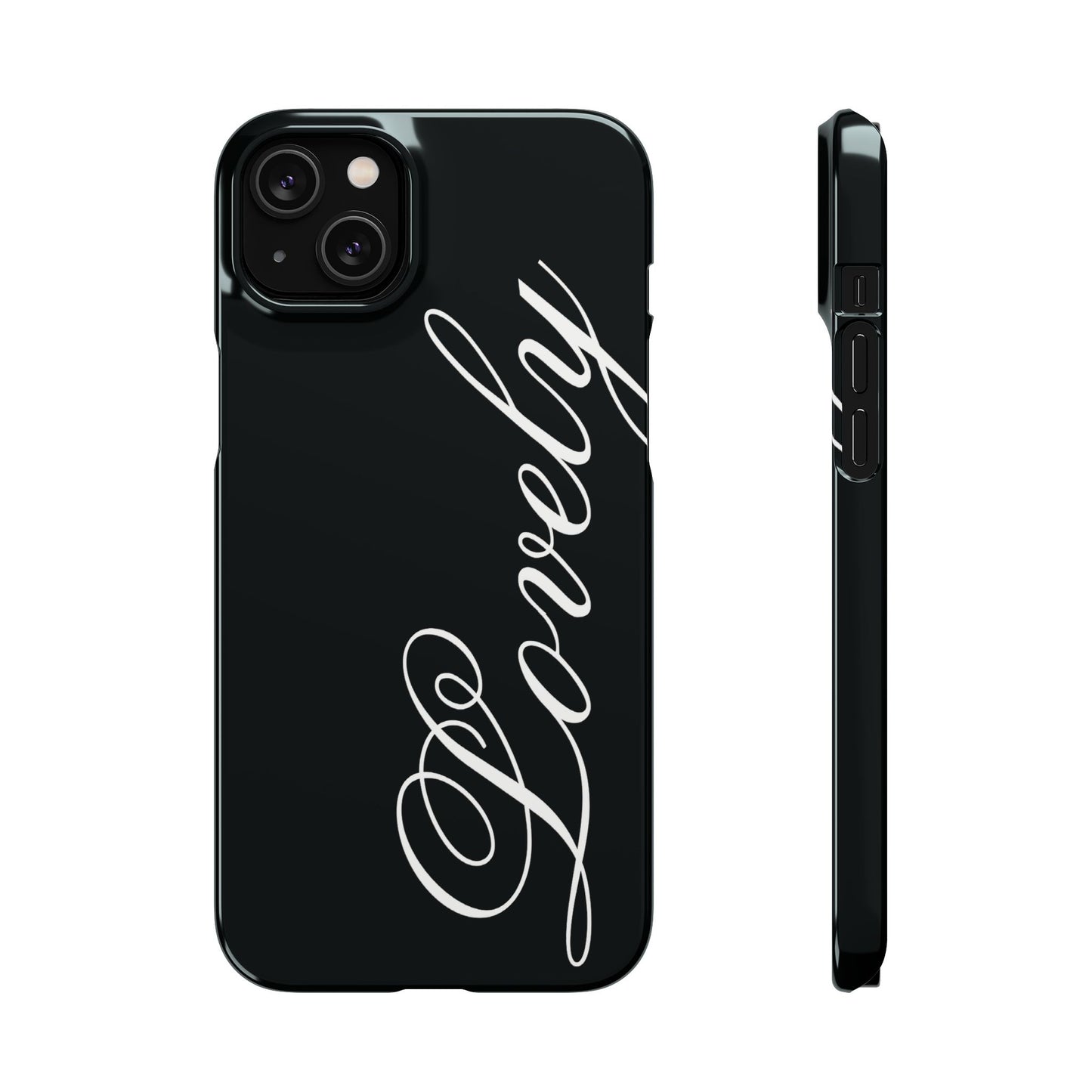 Lovely phone case black