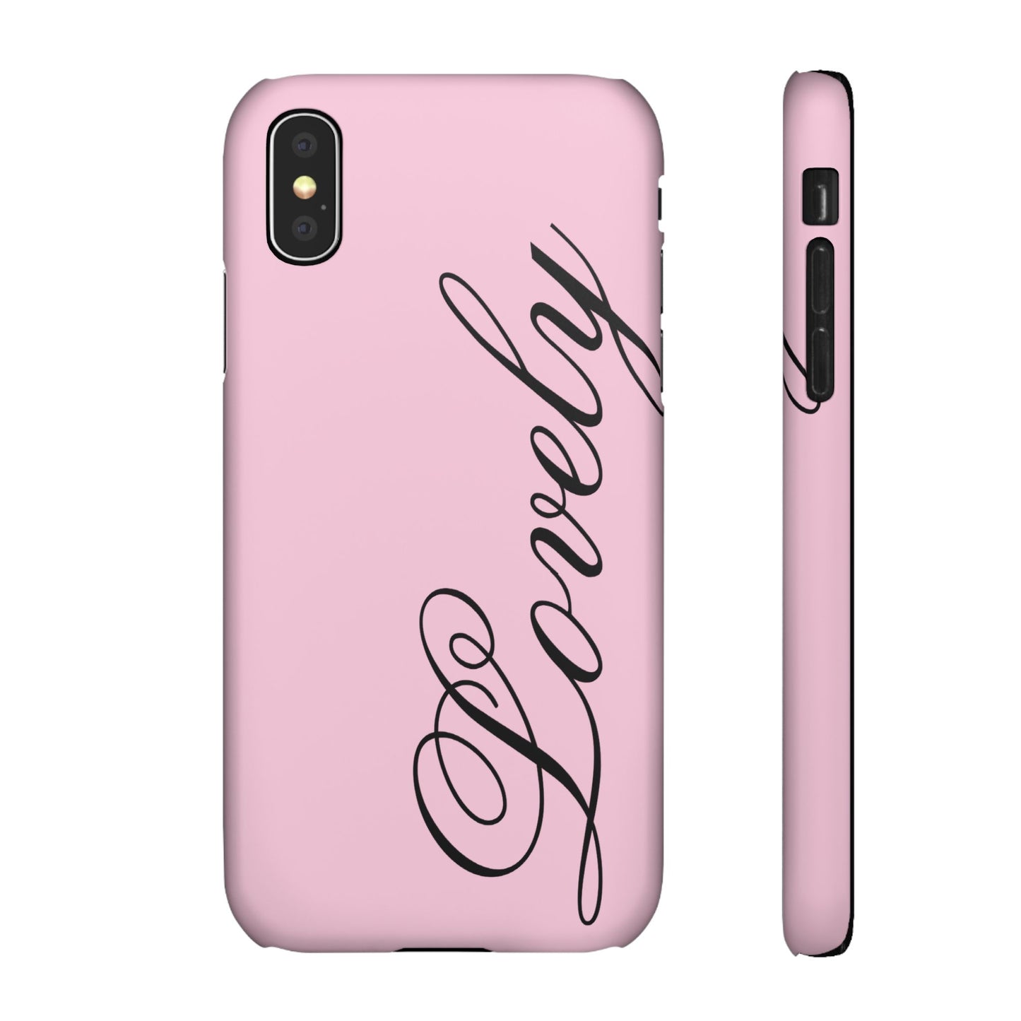 Lovely phone case pink