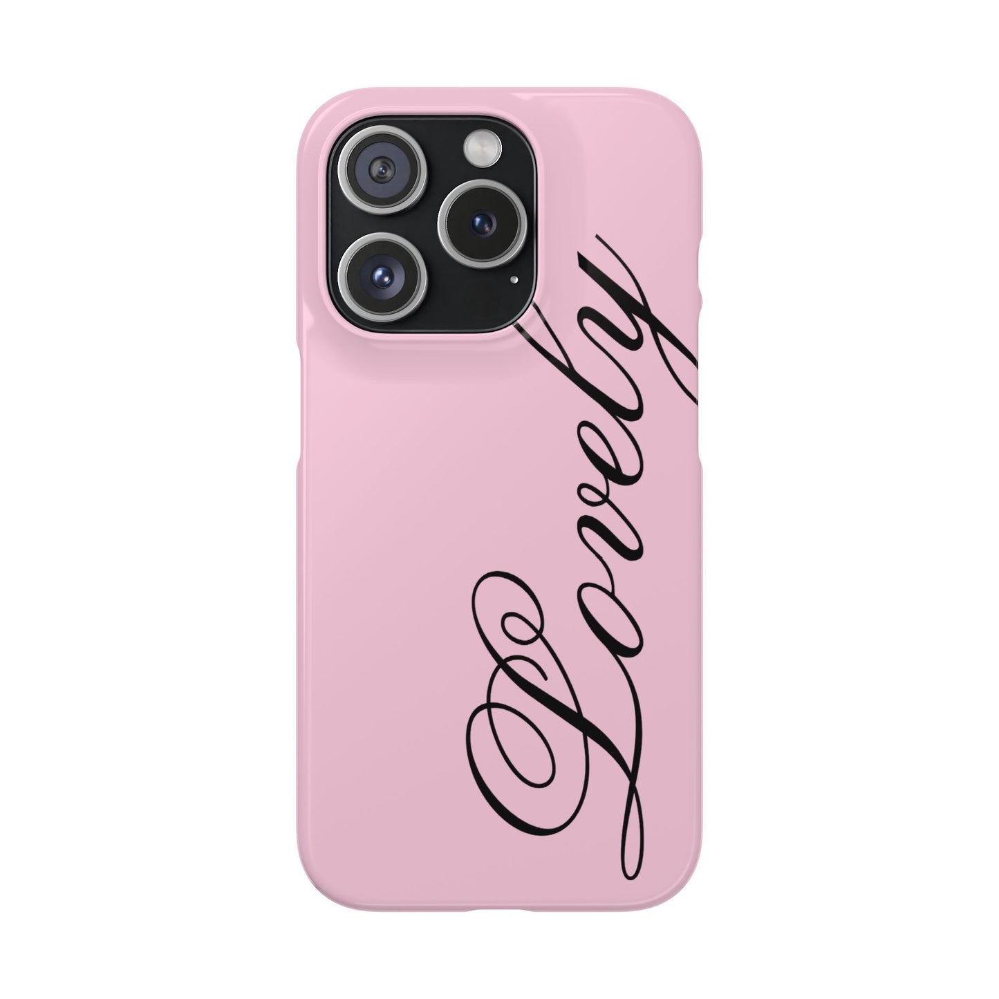 Lovely phone case pink