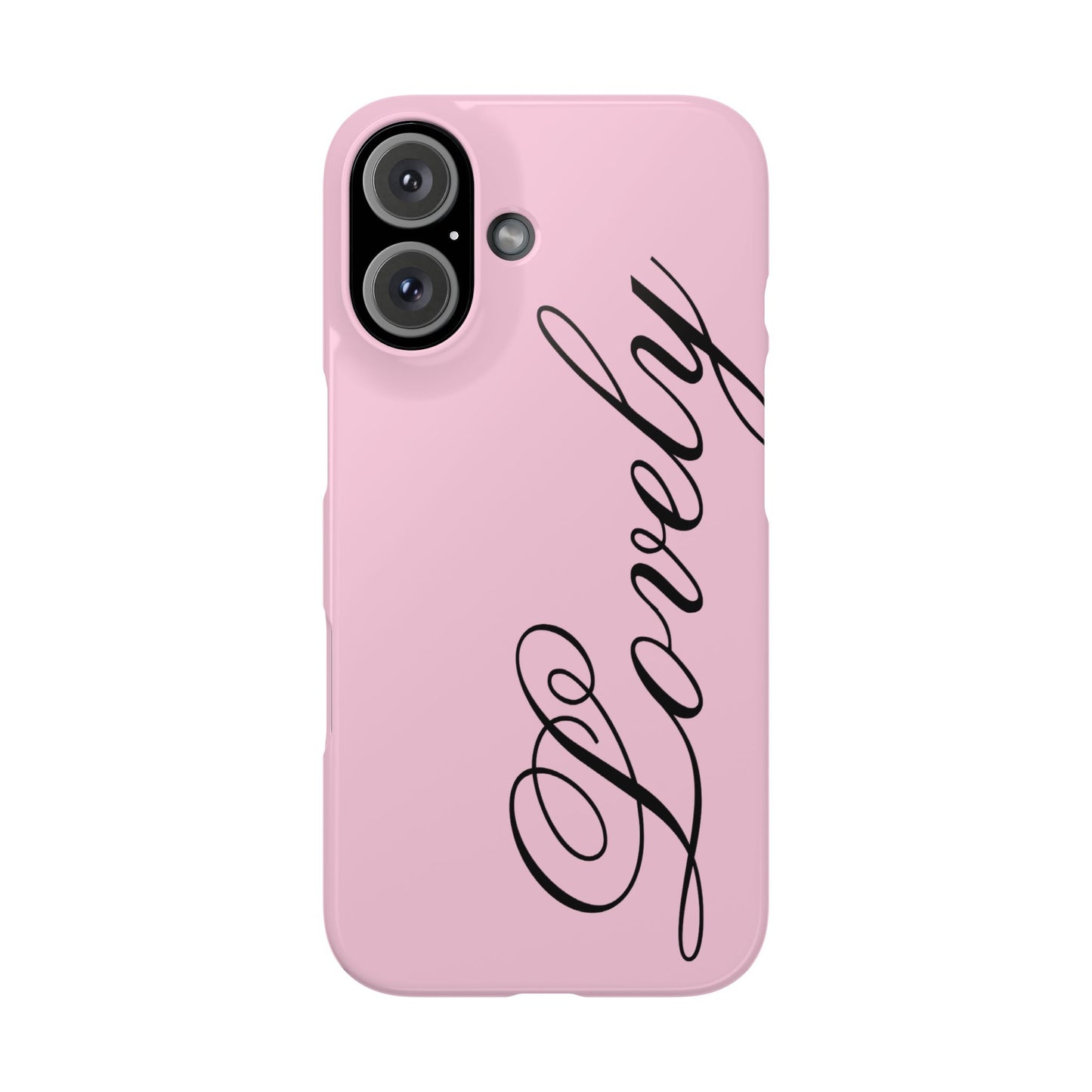 Lovely phone case pink