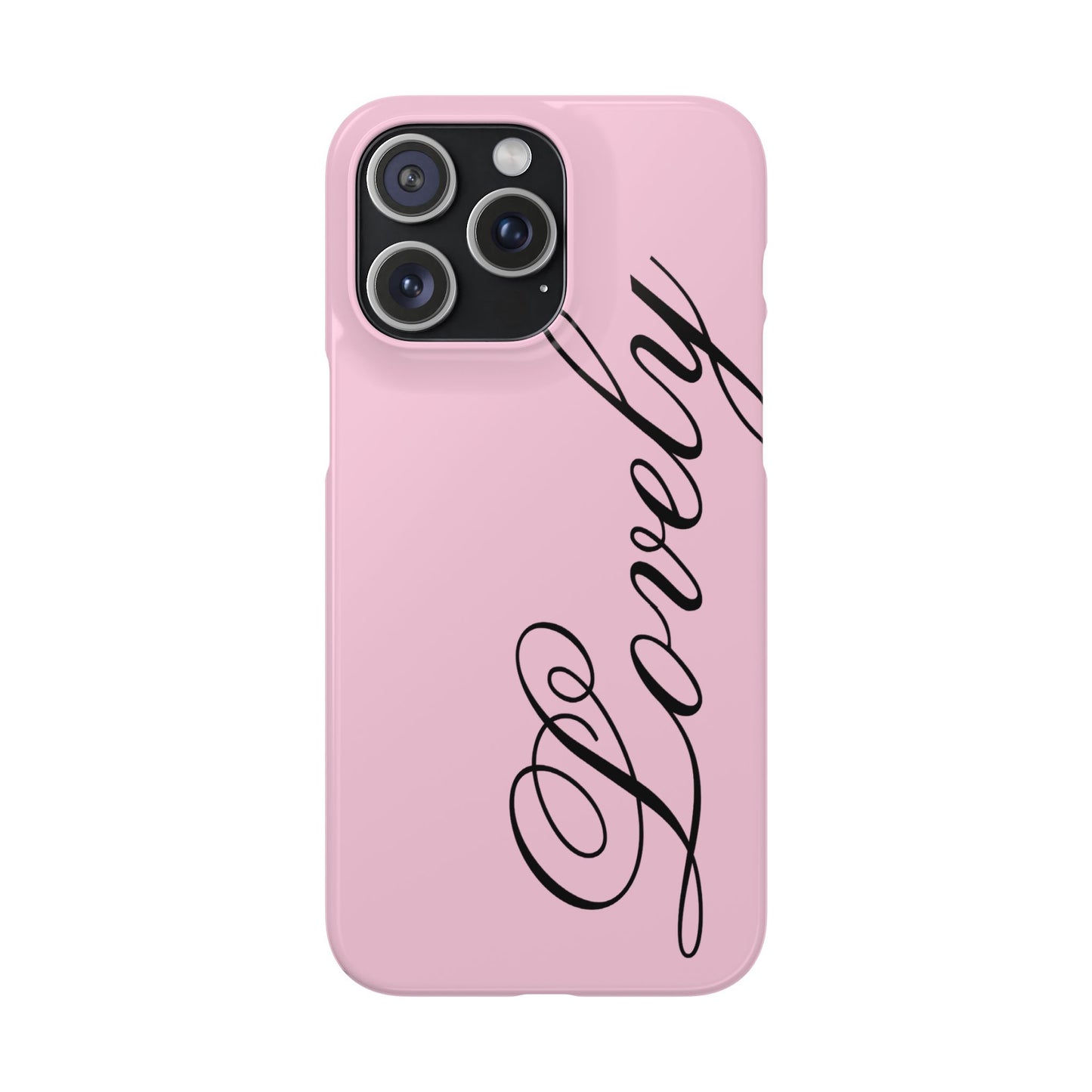 Lovely phone case pink