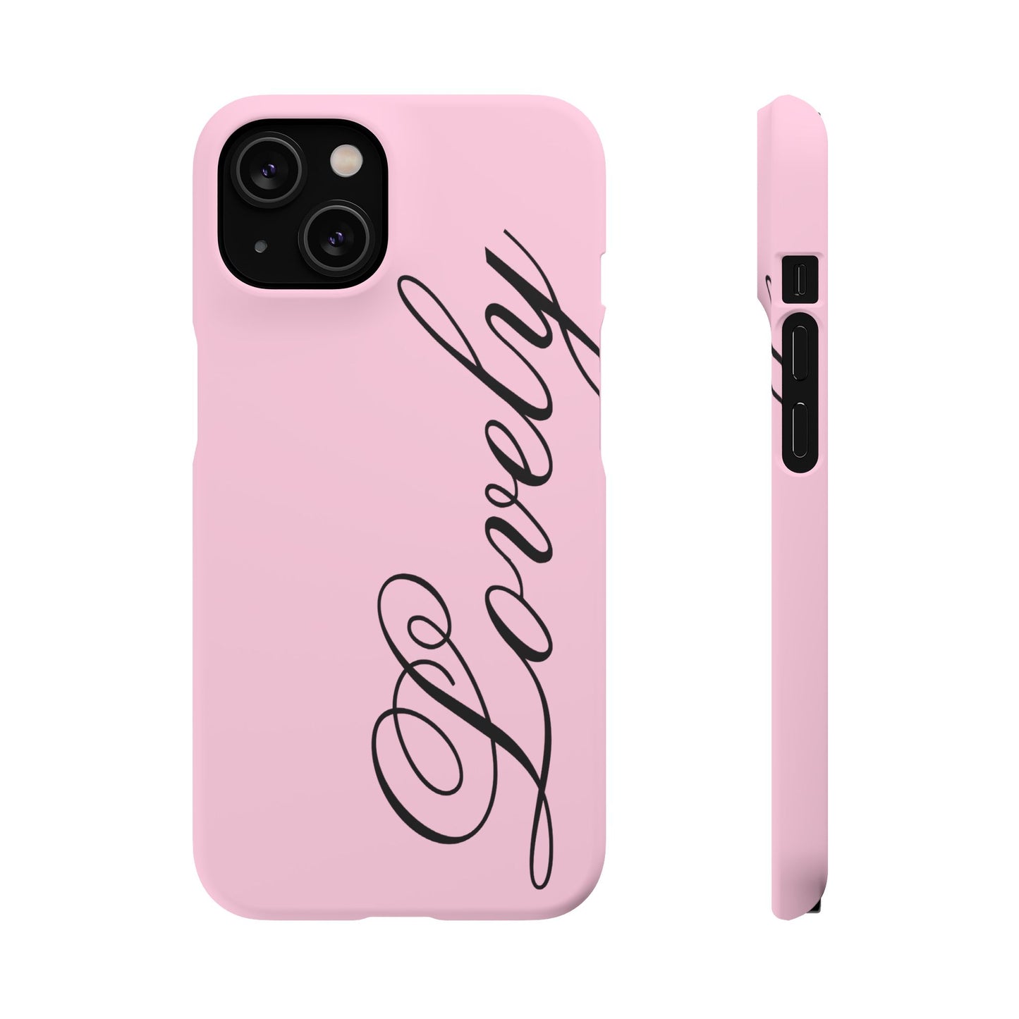 Lovely phone case pink