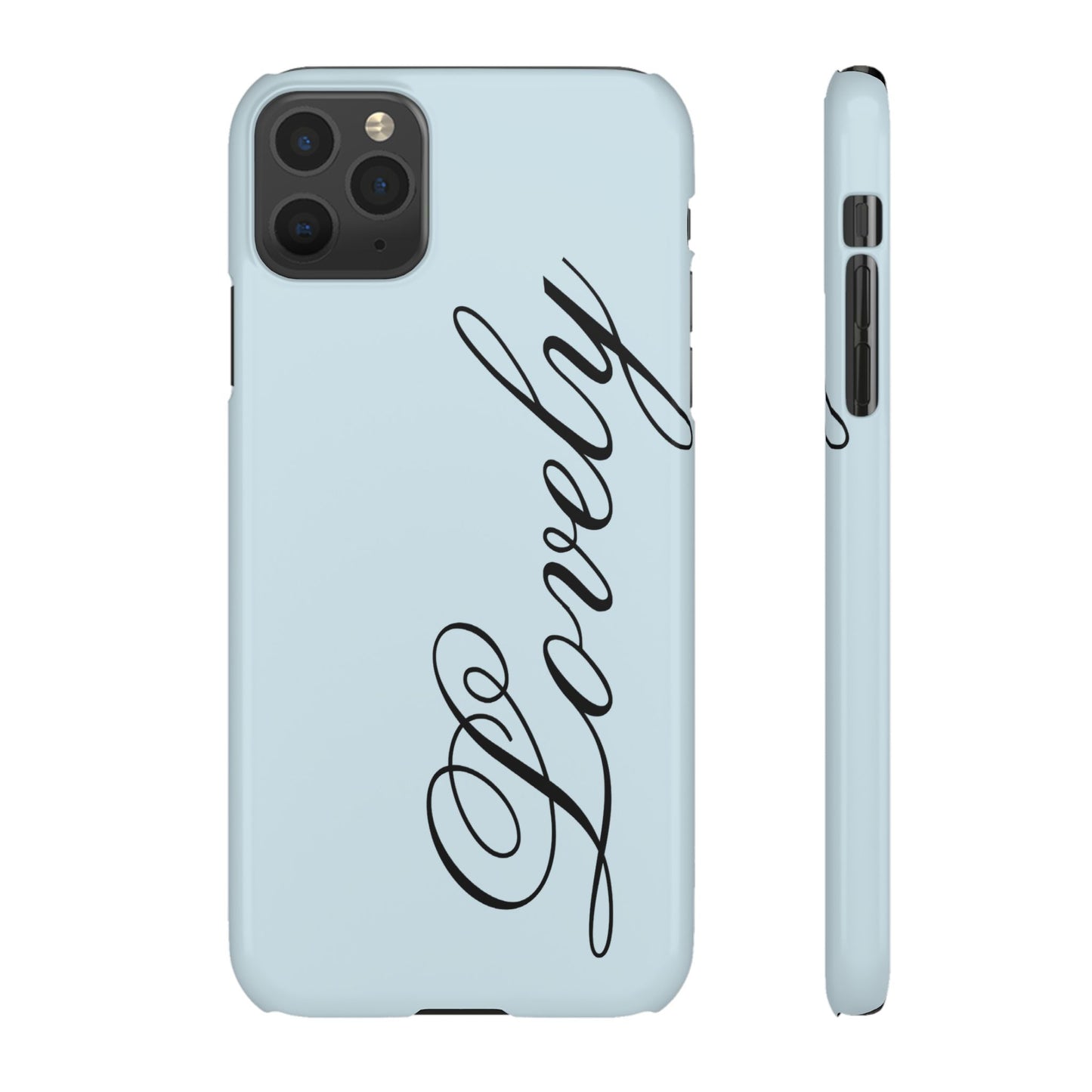 Lovely phone case blue