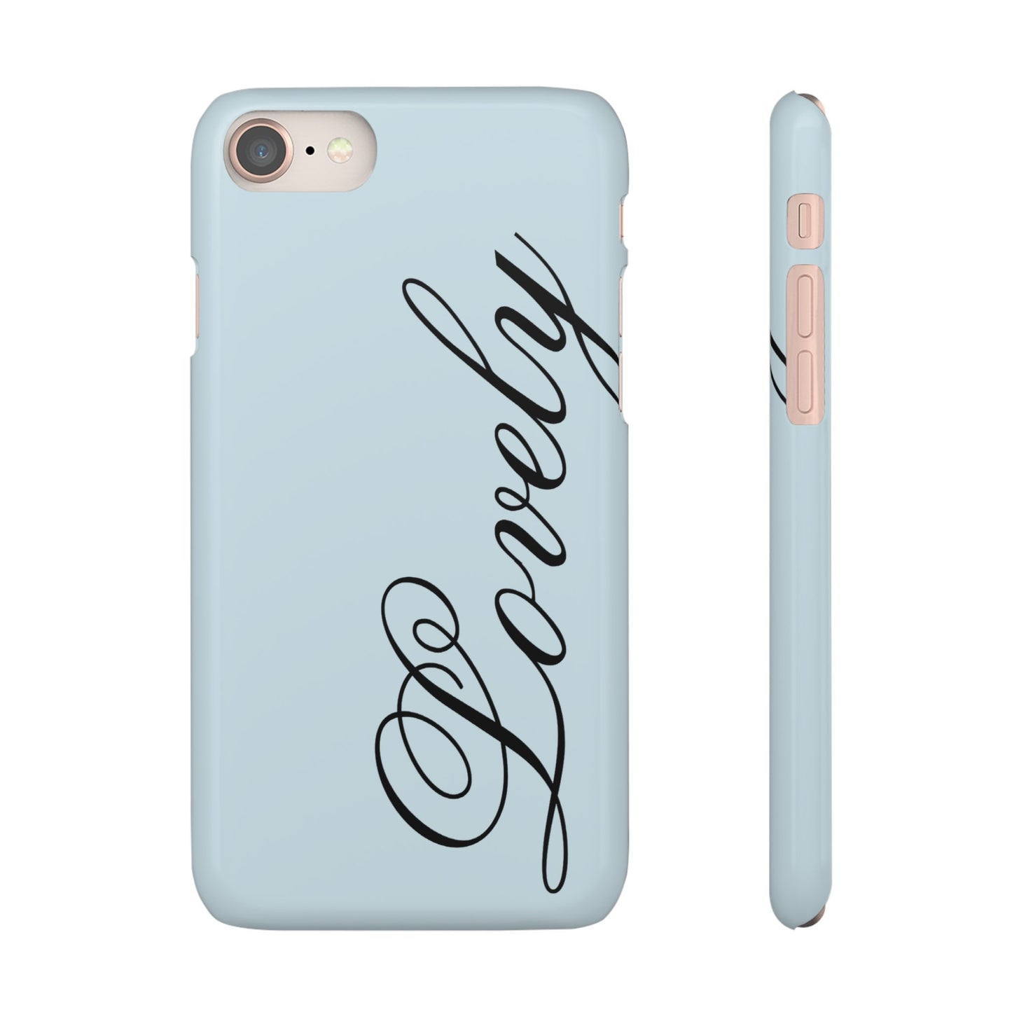 Lovely phone case blue