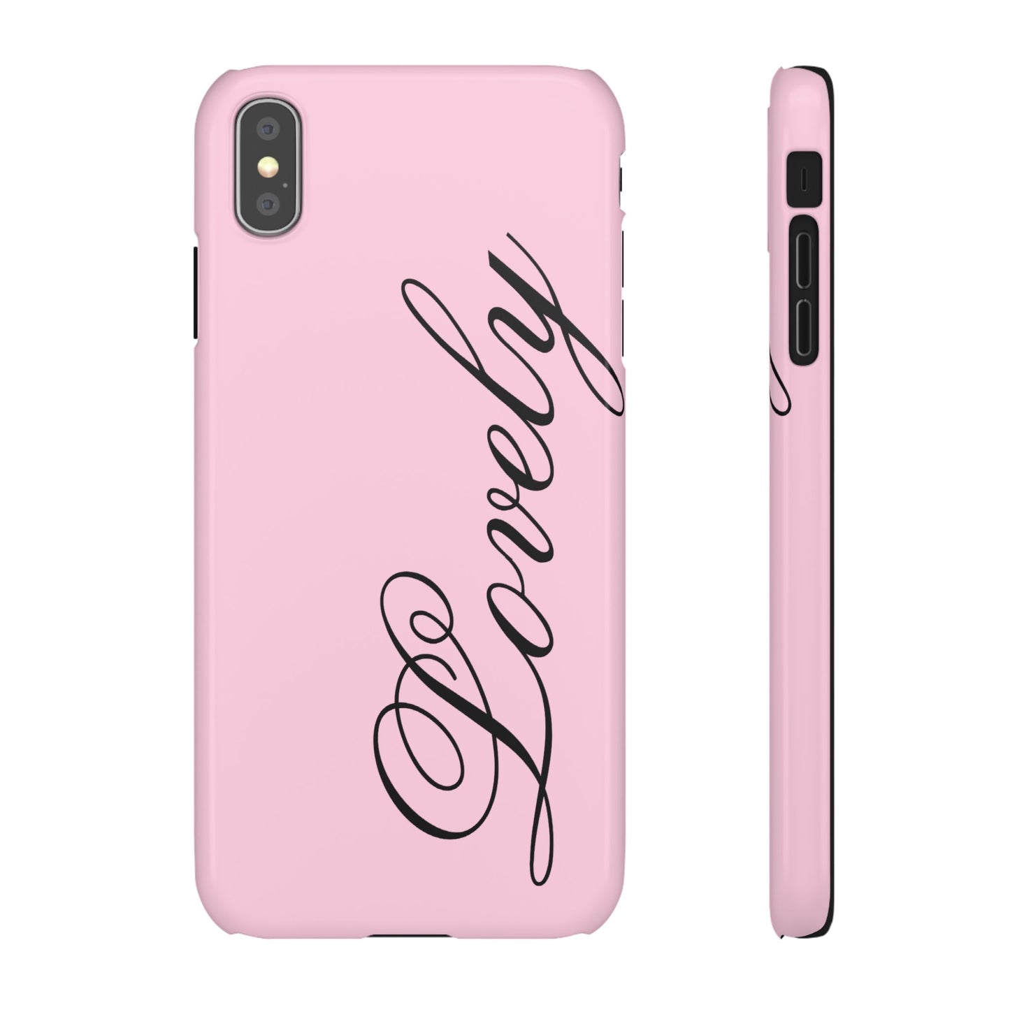 Lovely phone case pink