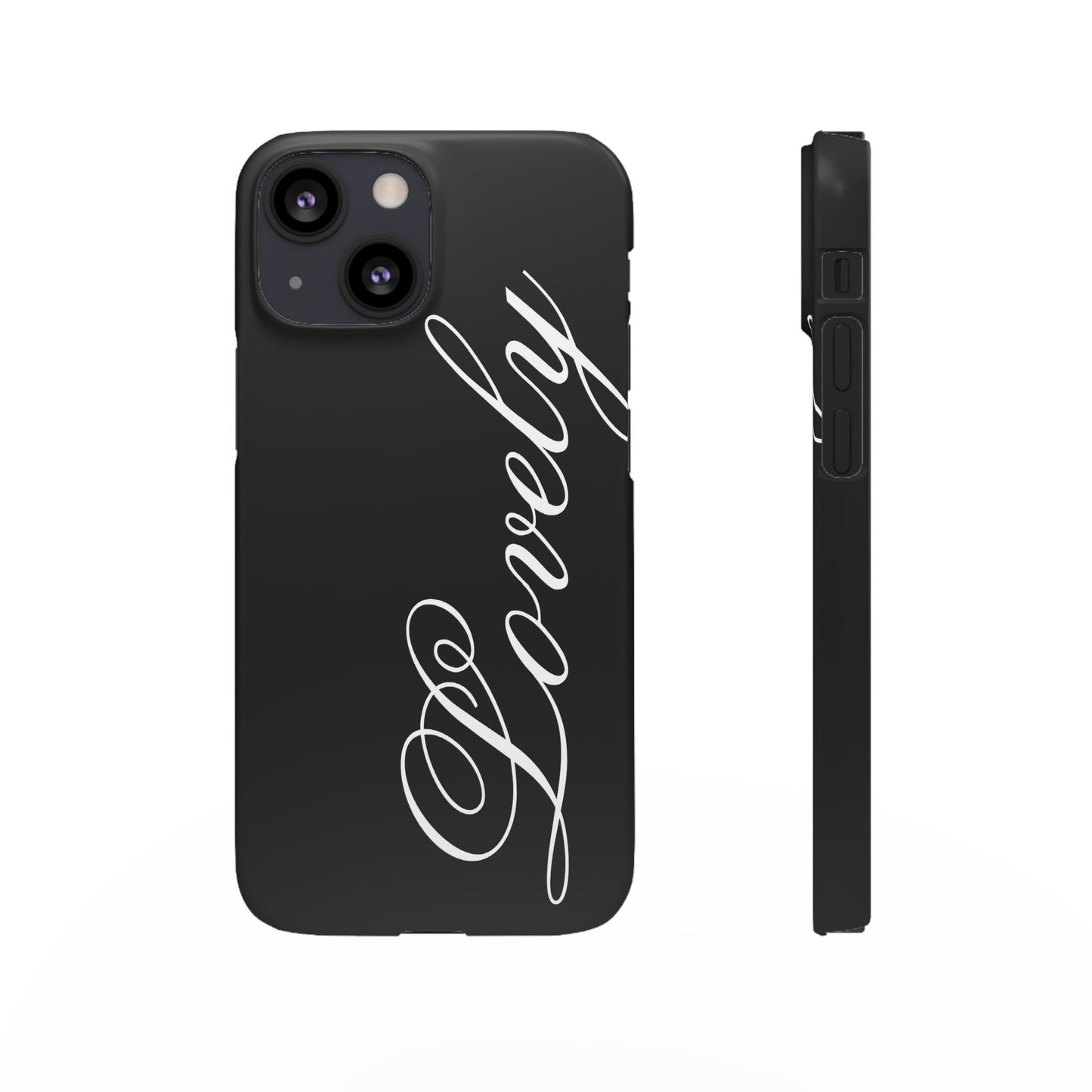 Lovely phone case black