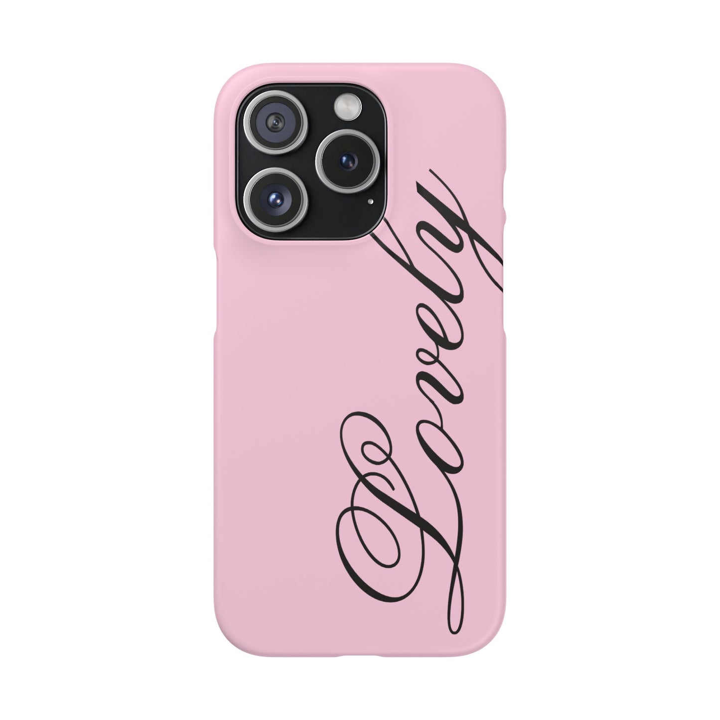 Lovely phone case pink