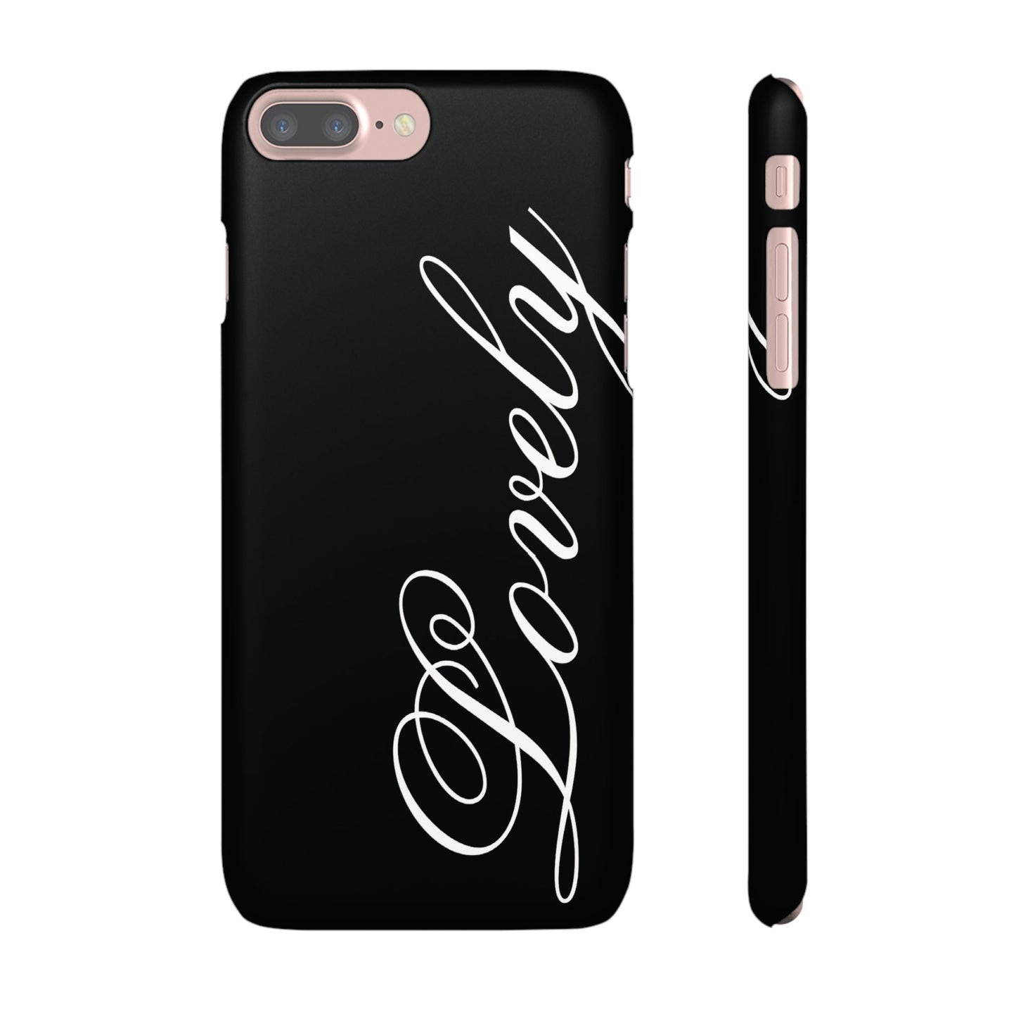 Lovely phone case black