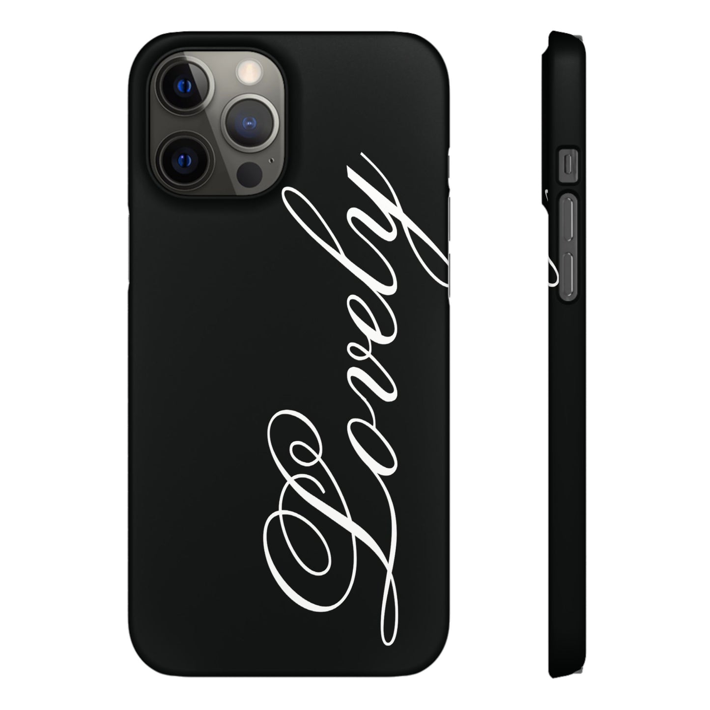 Lovely phone case black