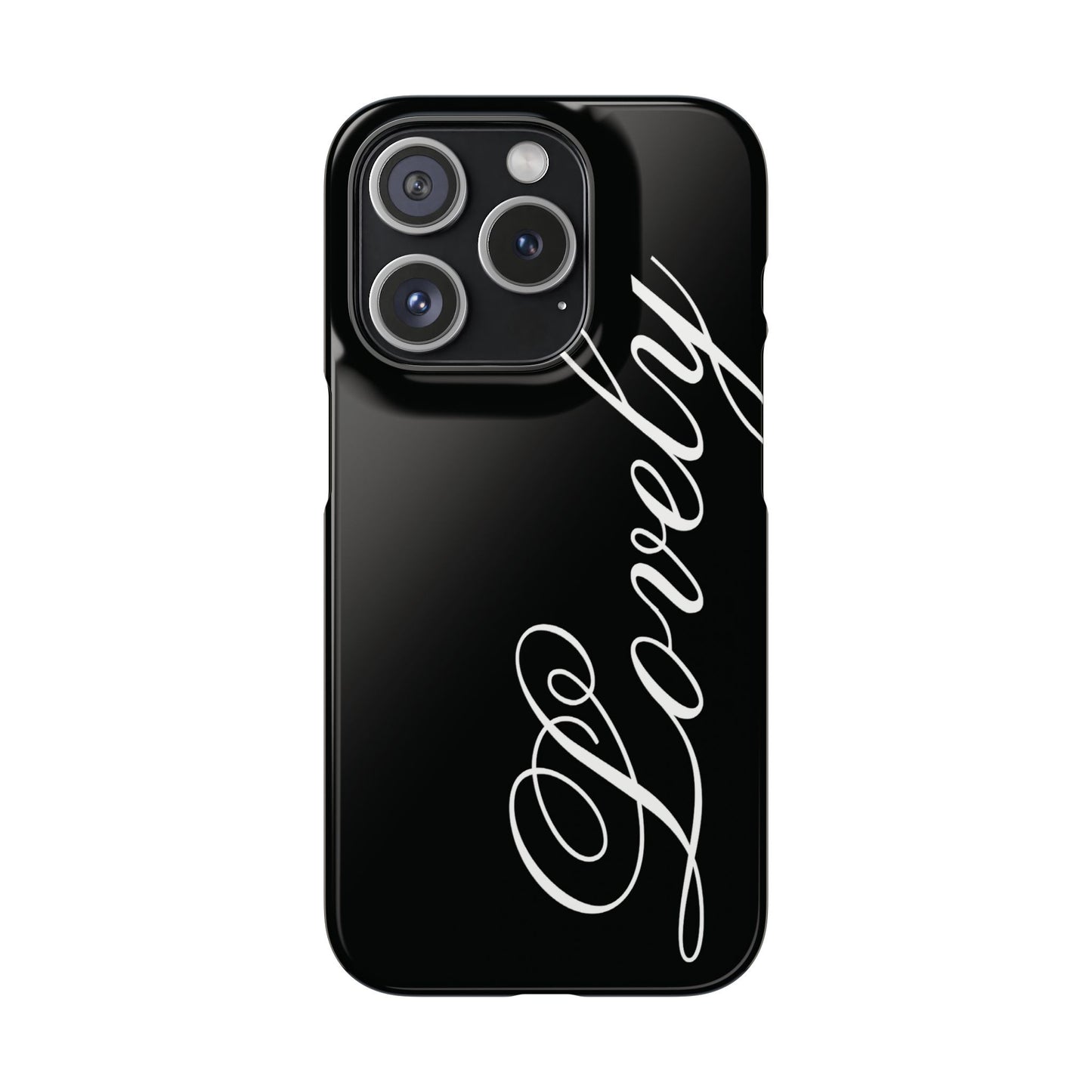 Lovely phone case black