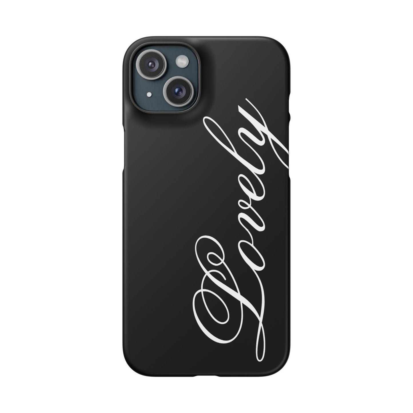 Lovely phone case black