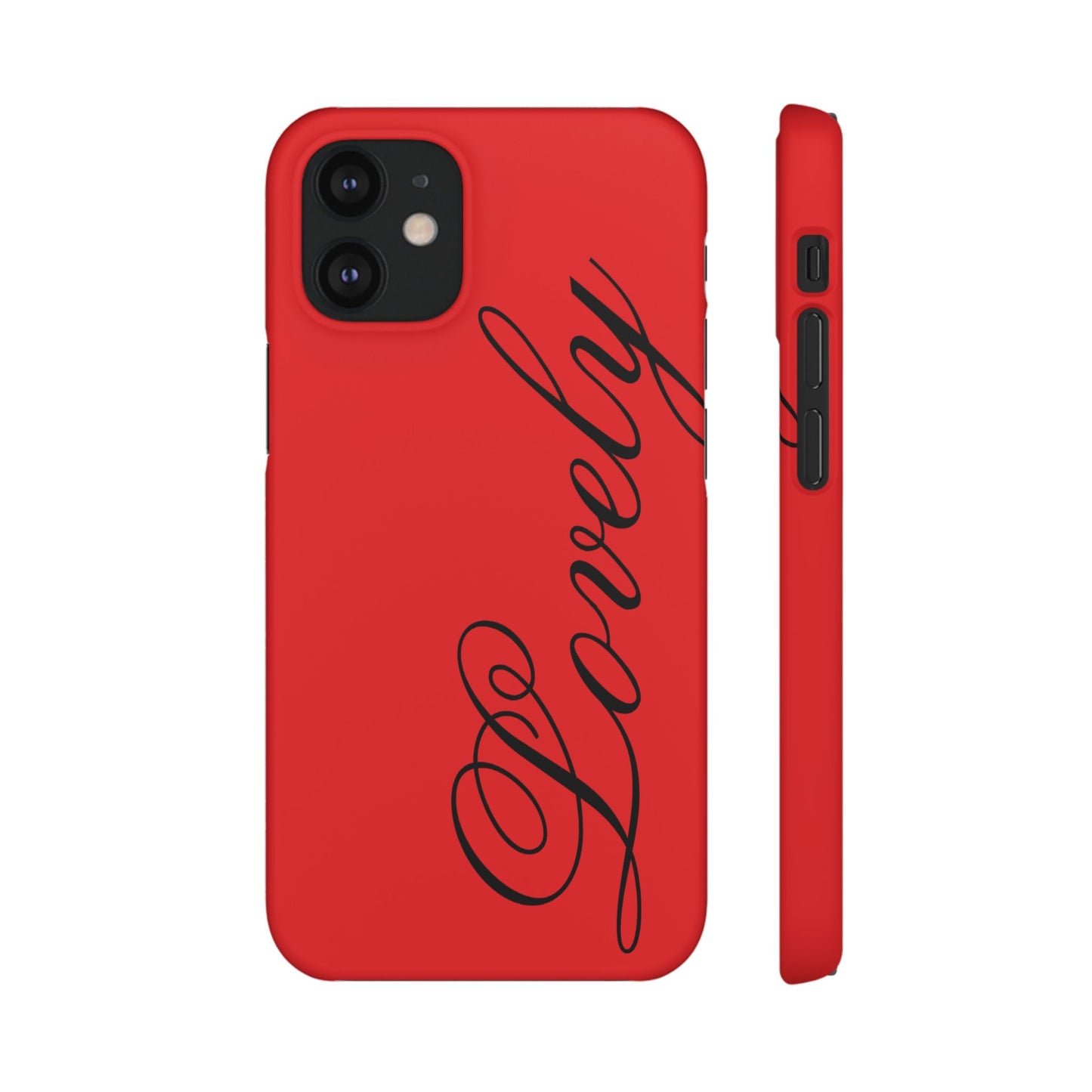 Lovely phone case red
