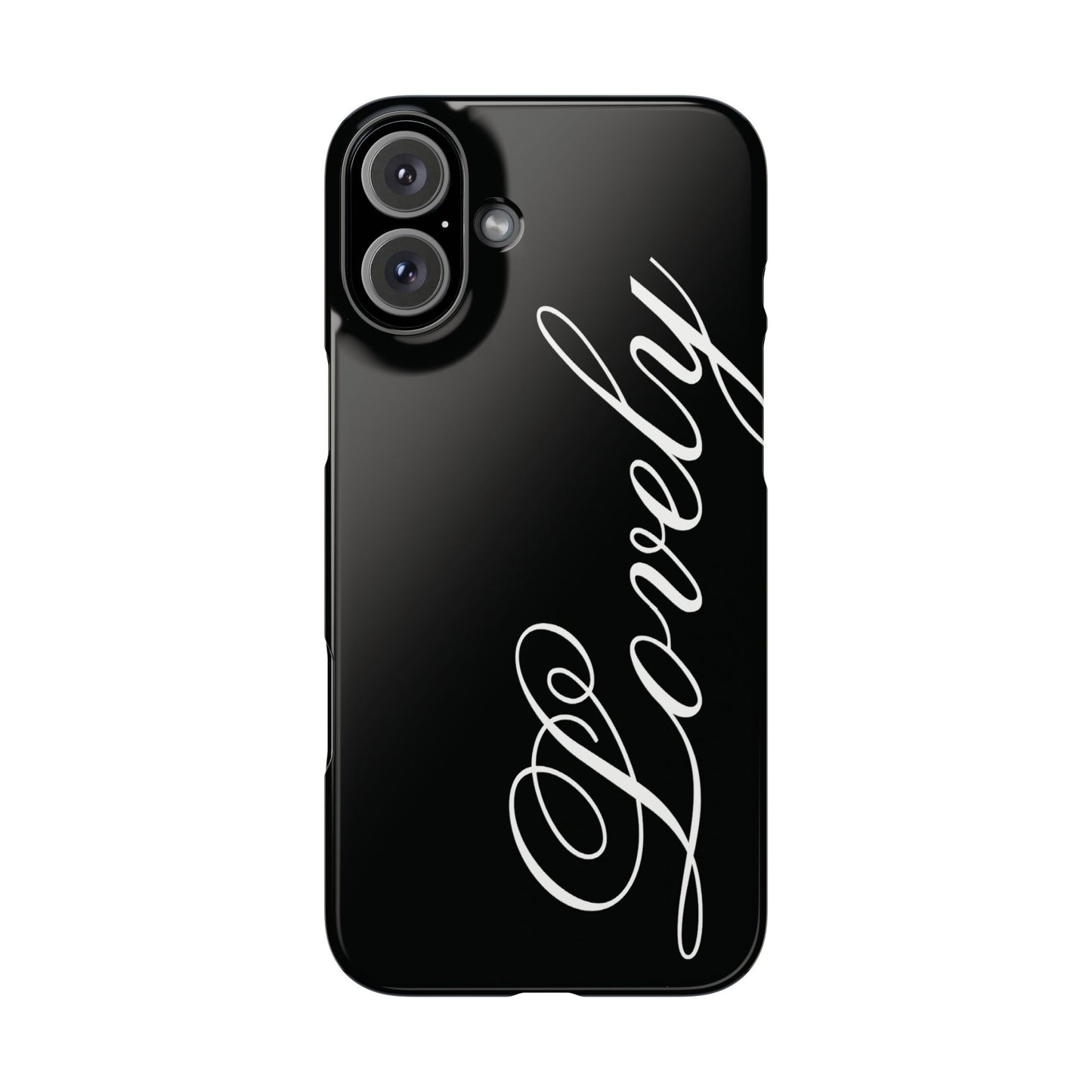 Lovely phone case black
