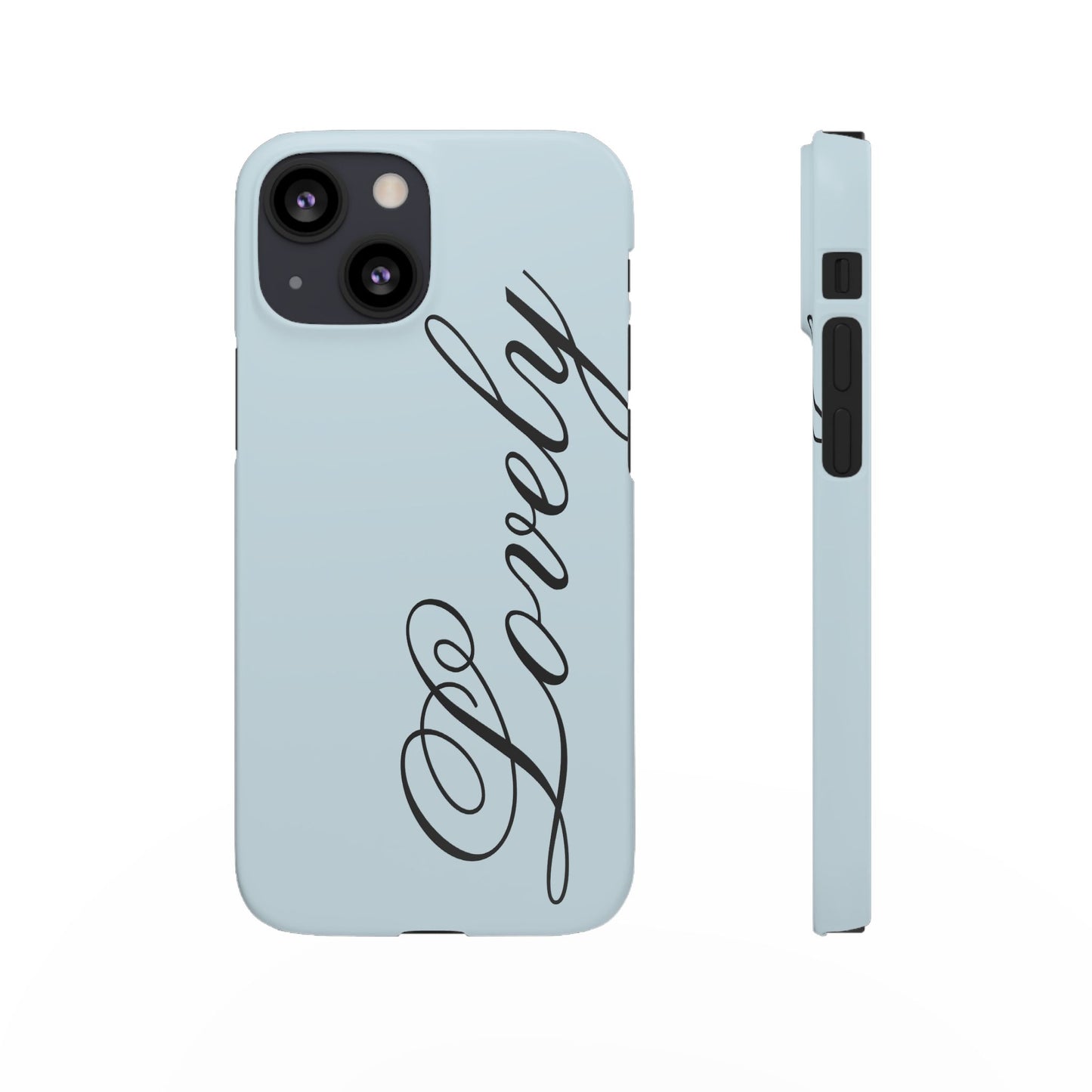 Lovely phone case blue