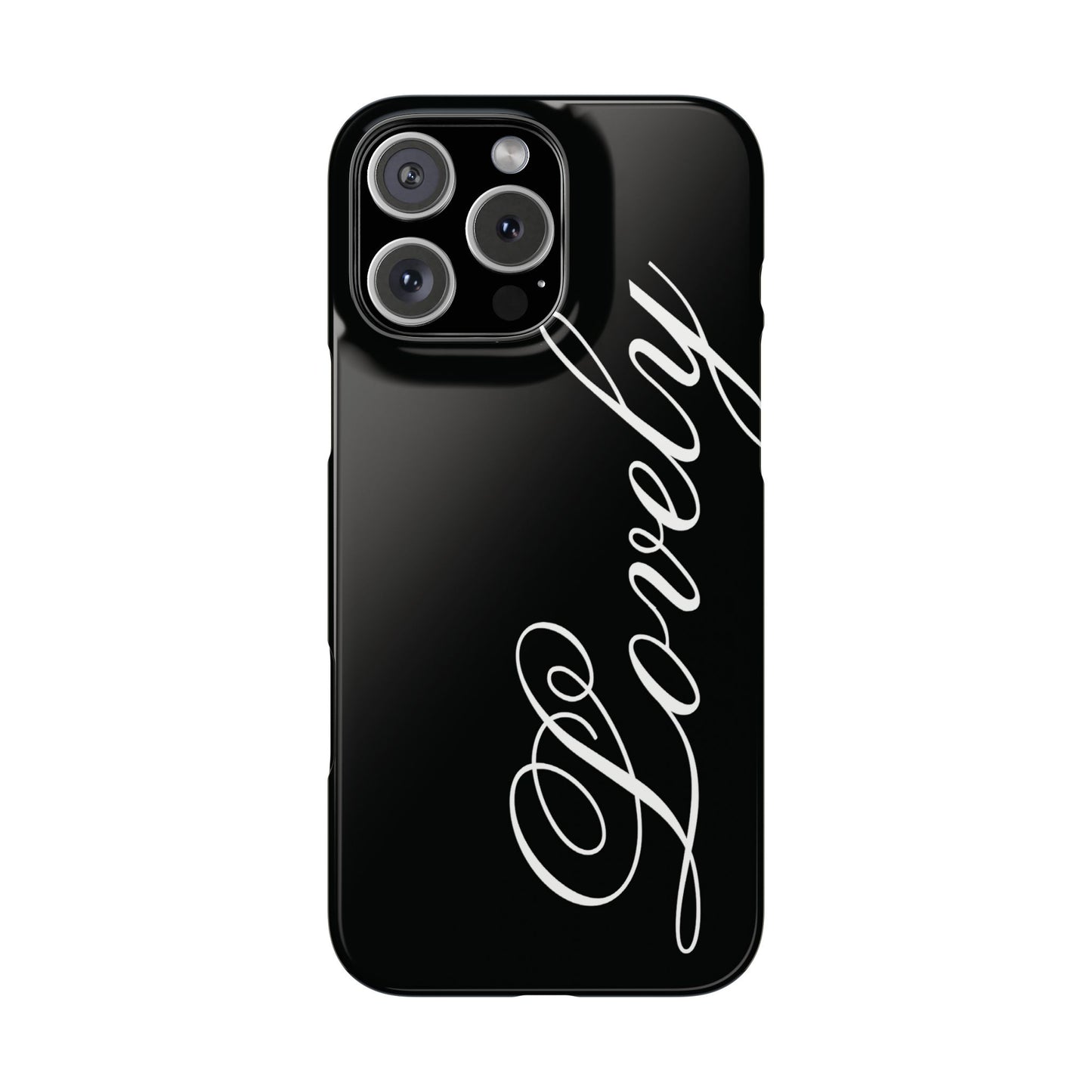 Lovely phone case black