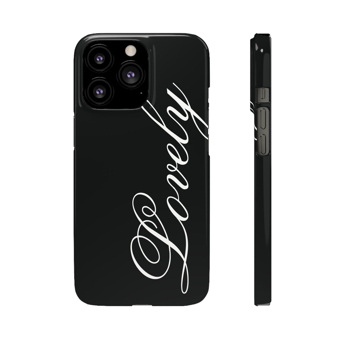 Lovely phone case black