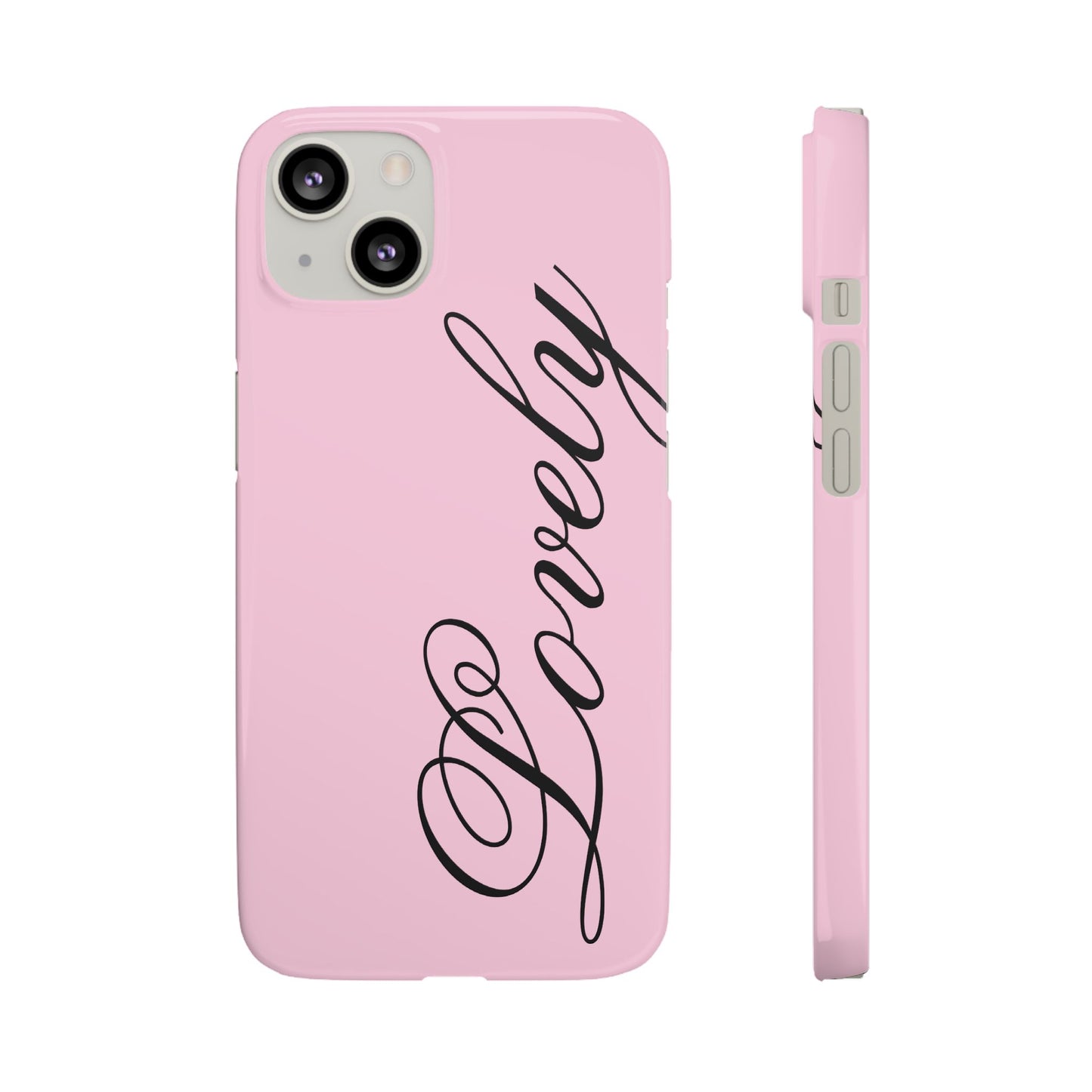 Lovely phone case pink