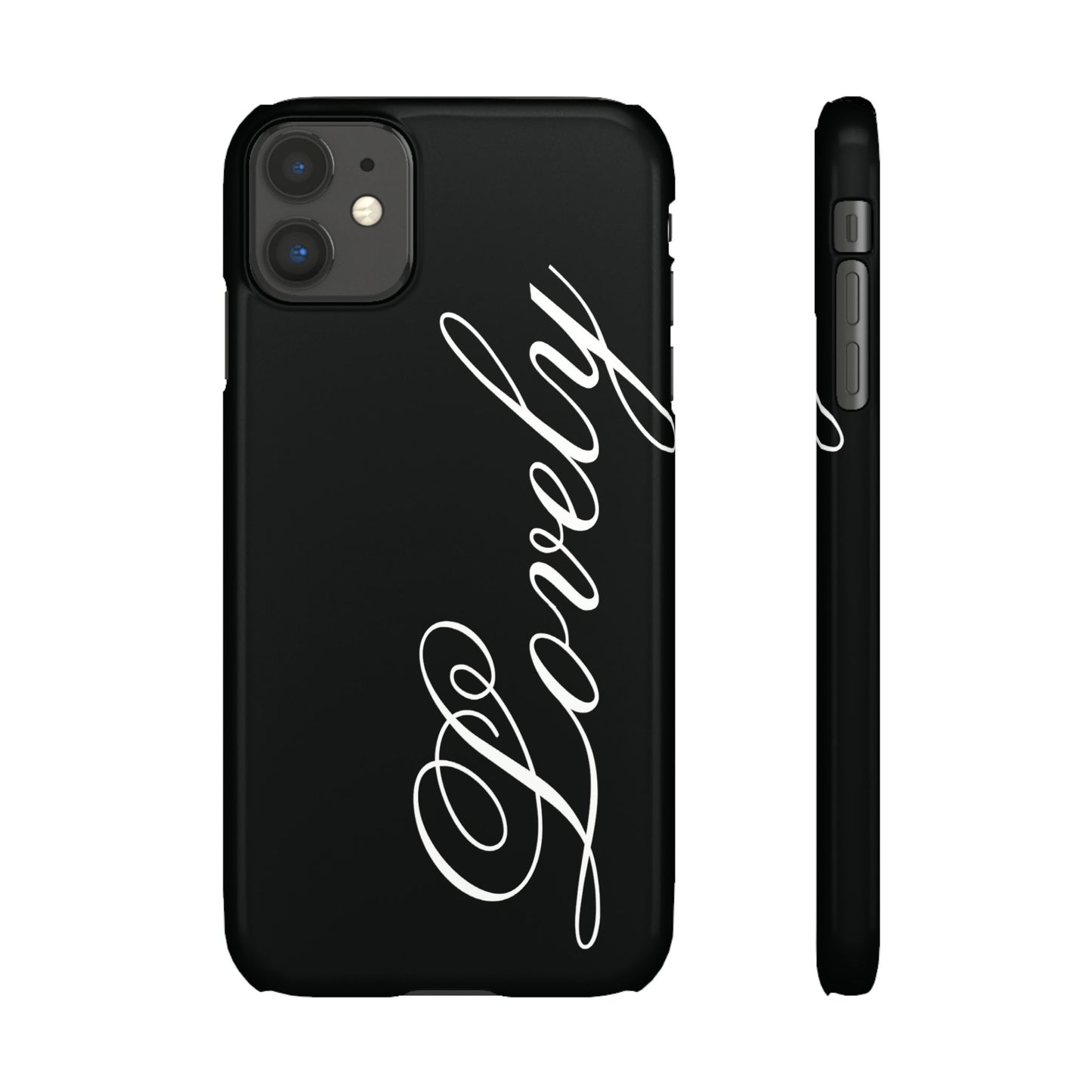 Lovely phone case black