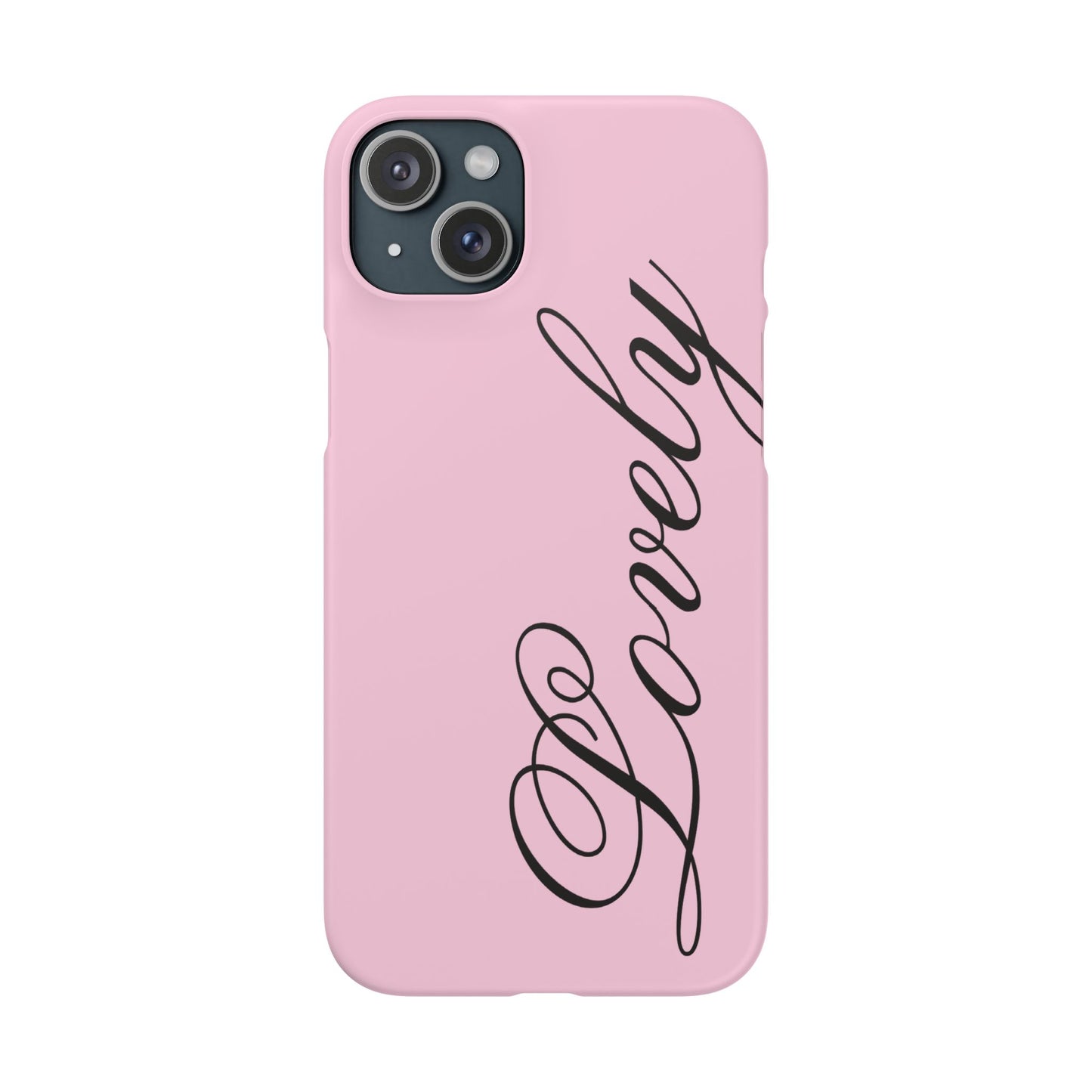 Lovely phone case pink
