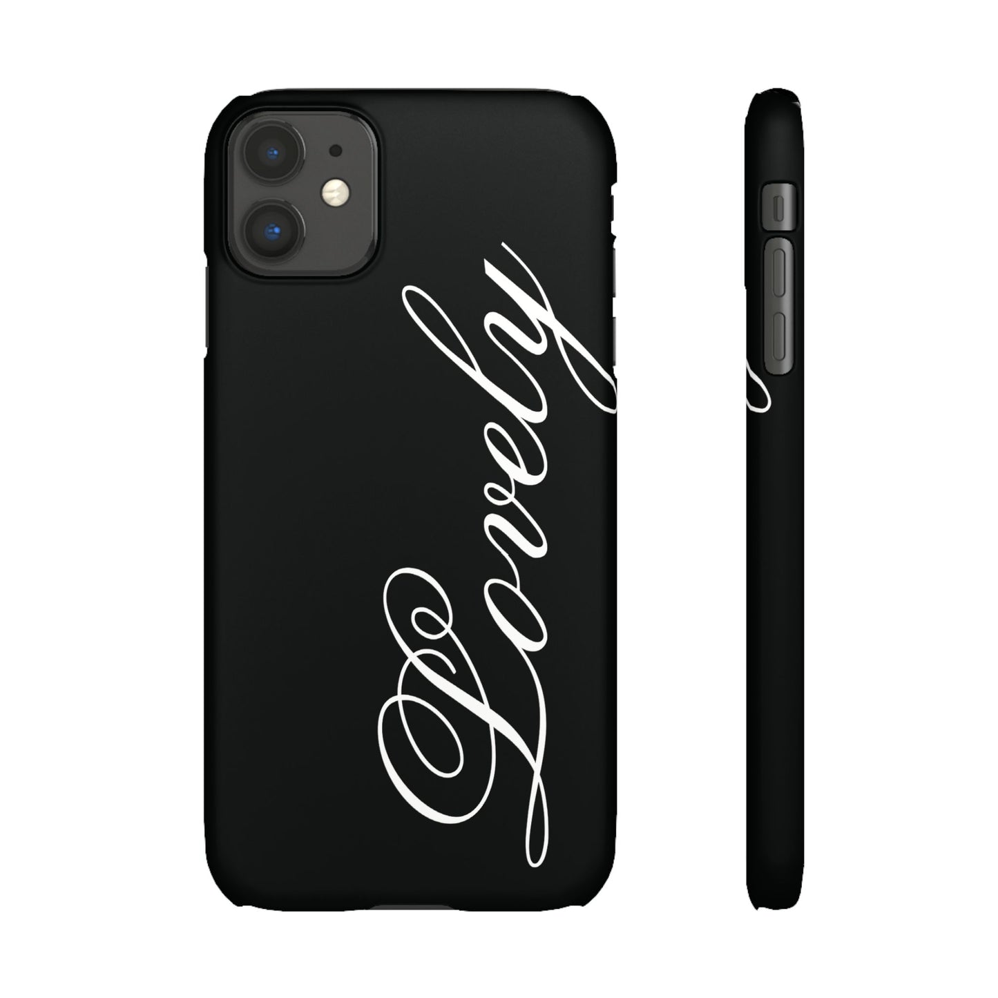 Lovely phone case black