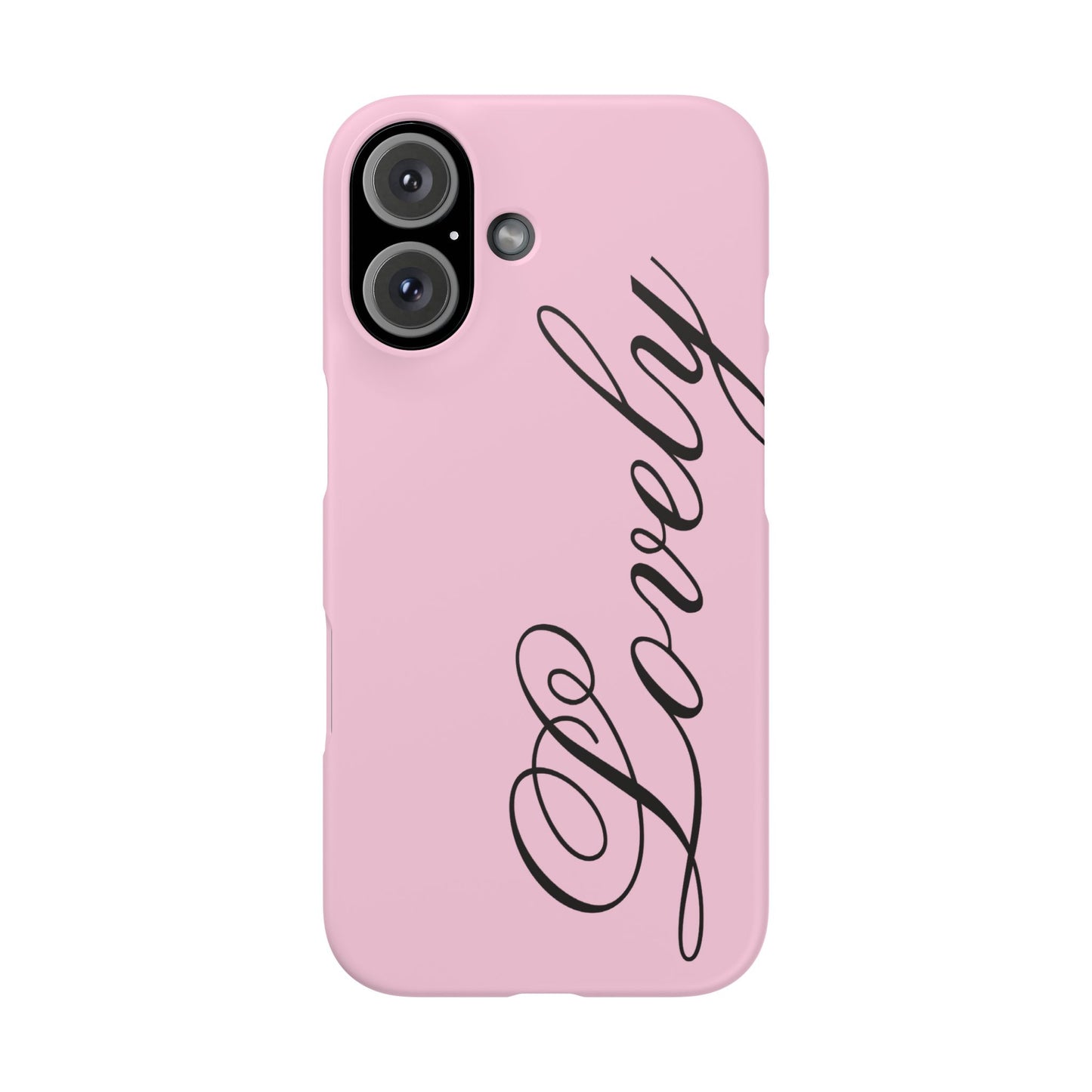 Lovely phone case pink