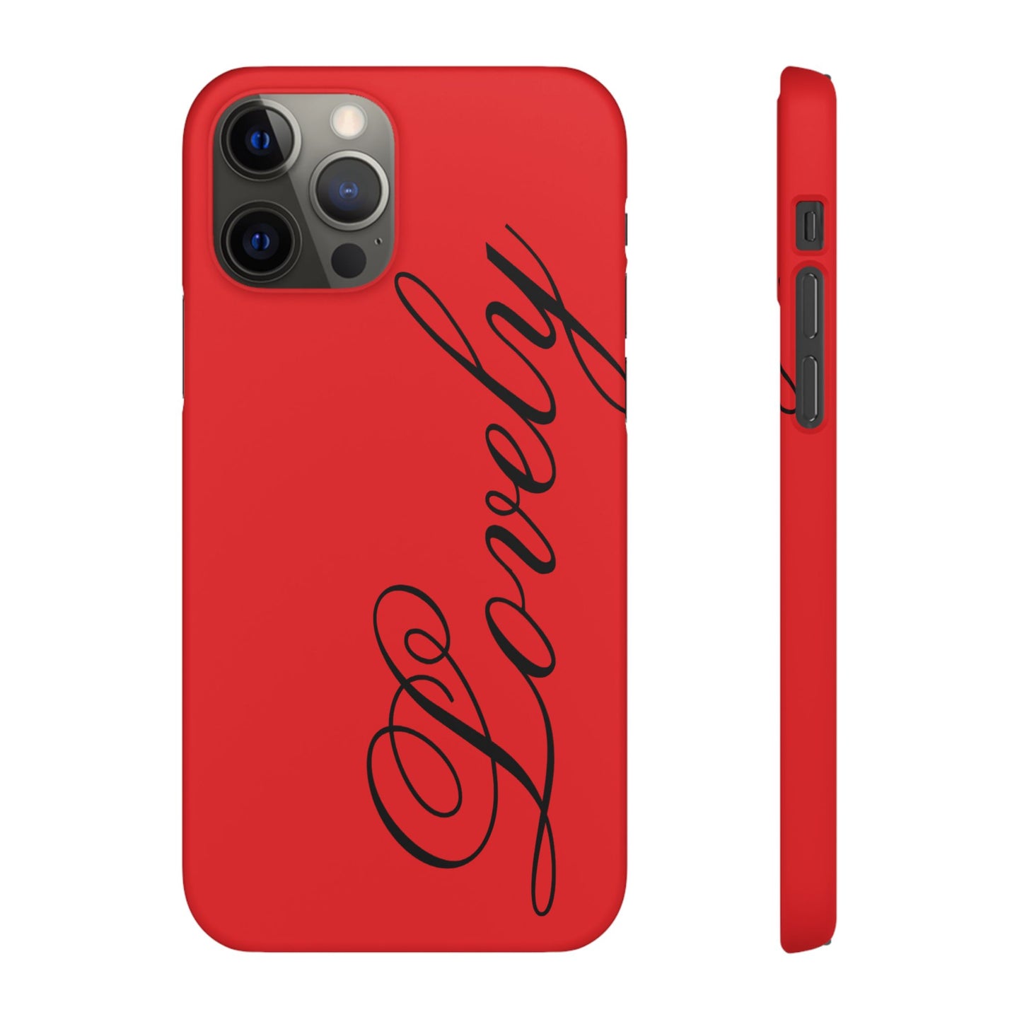 Lovely phone case red