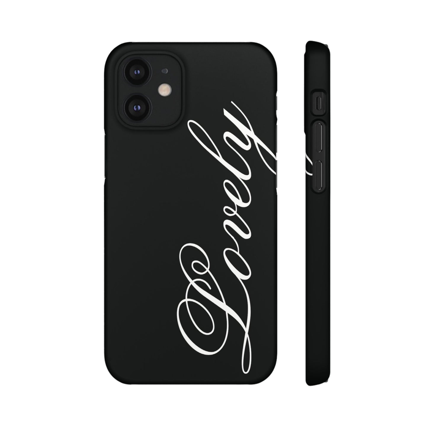Lovely phone case black