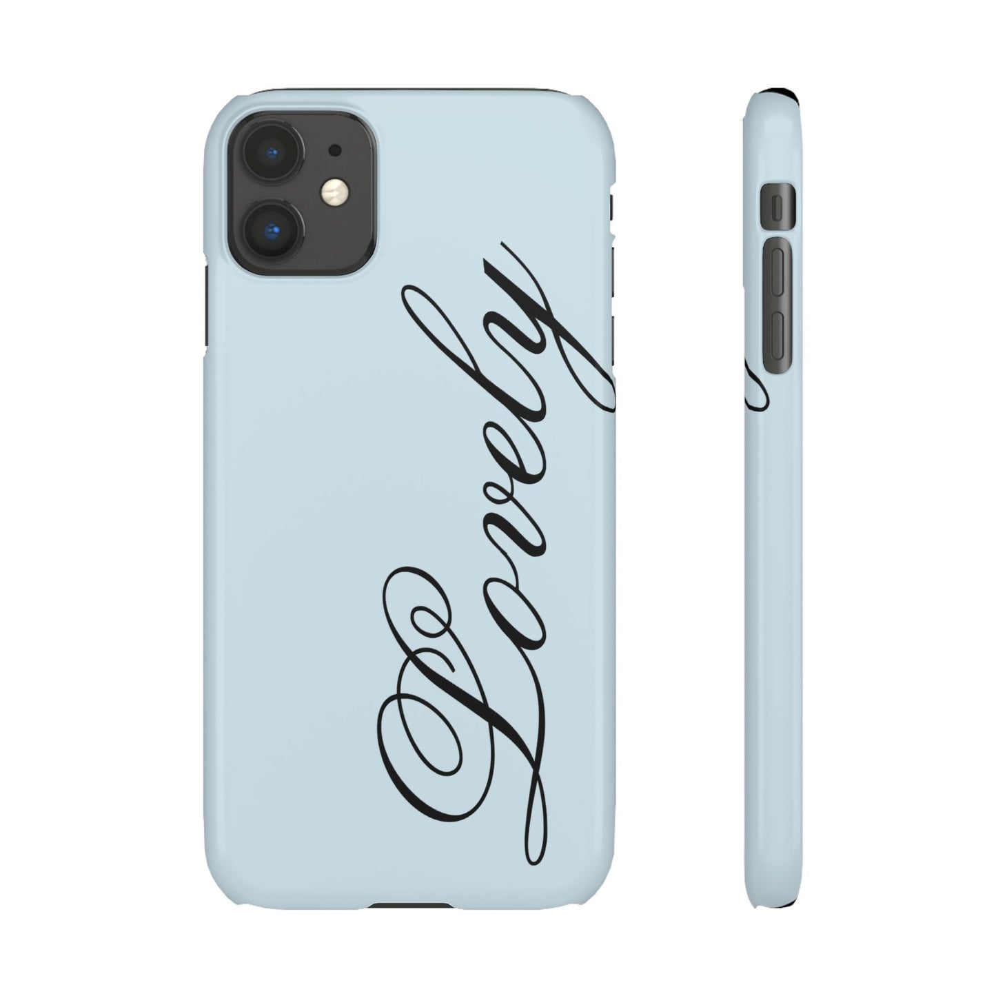 Lovely phone case blue