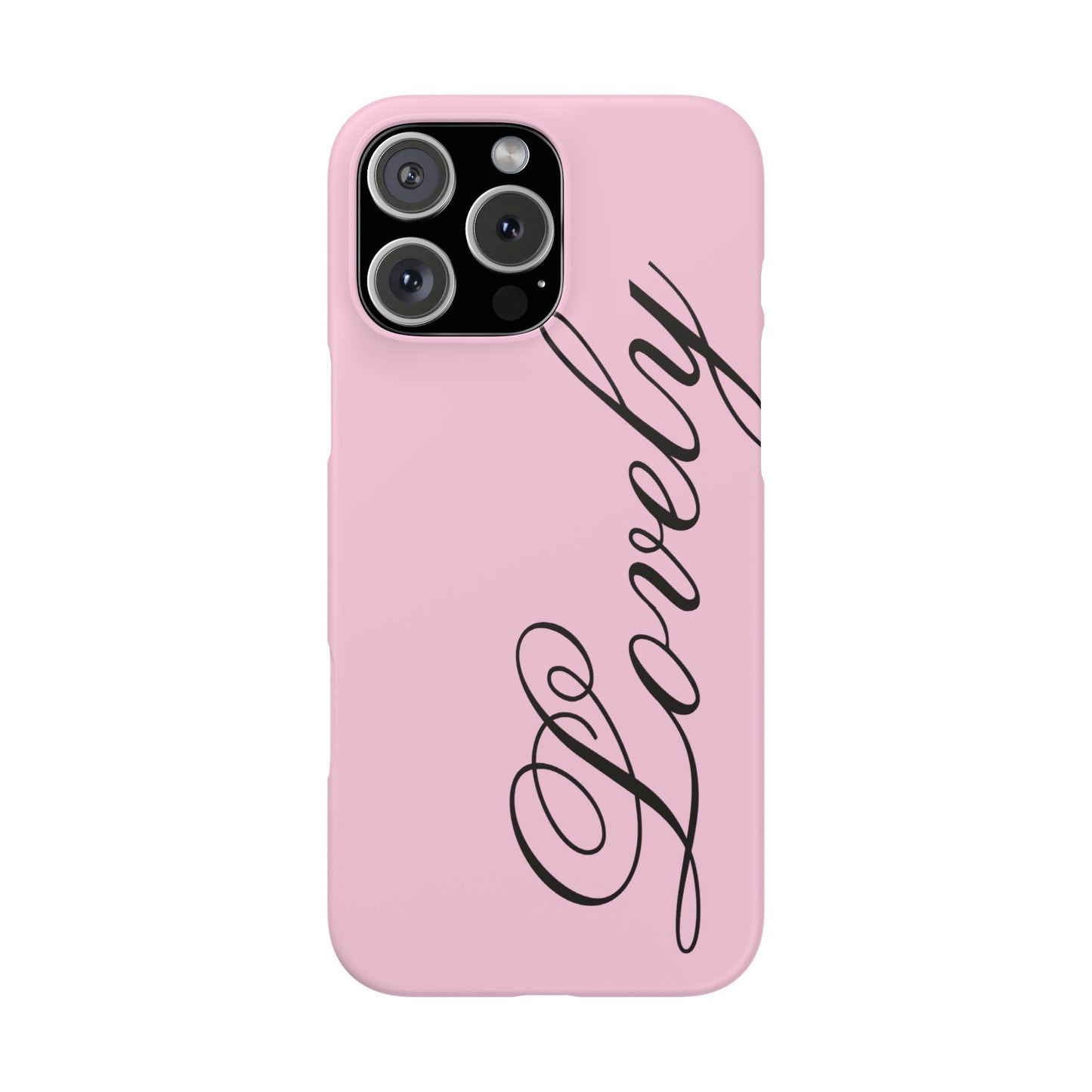 Lovely phone case pink