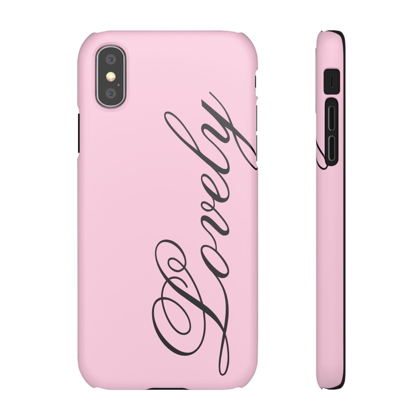 Lovely phone case pink