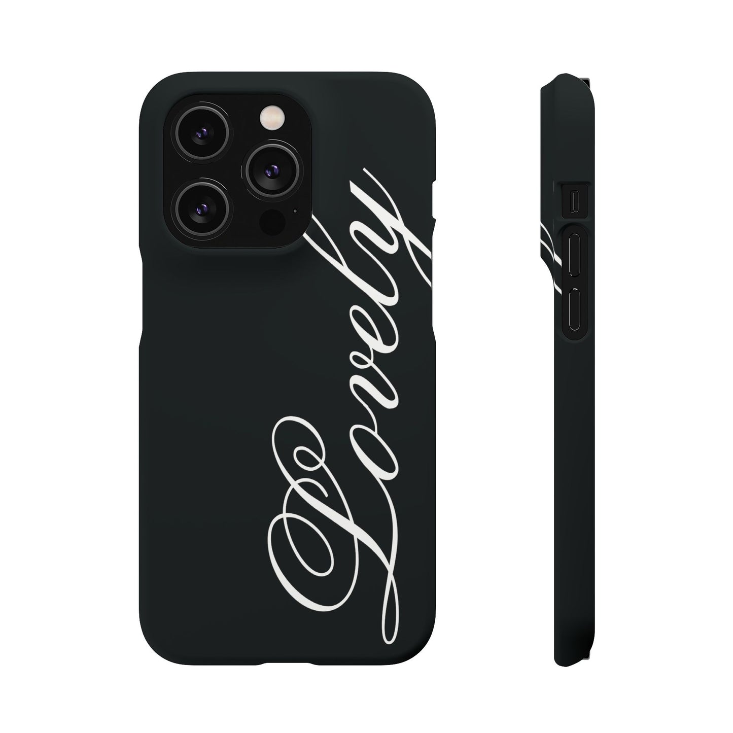Lovely phone case black