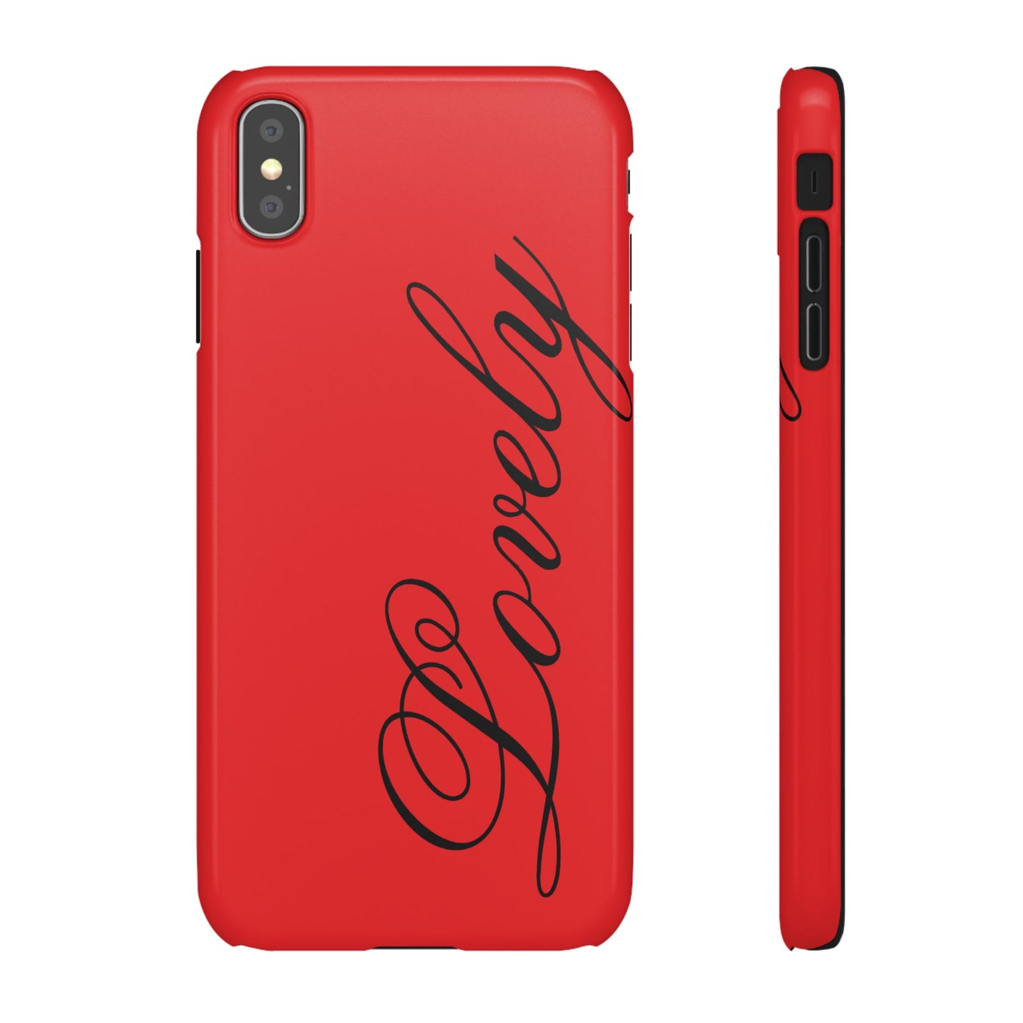 Lovely phone case red