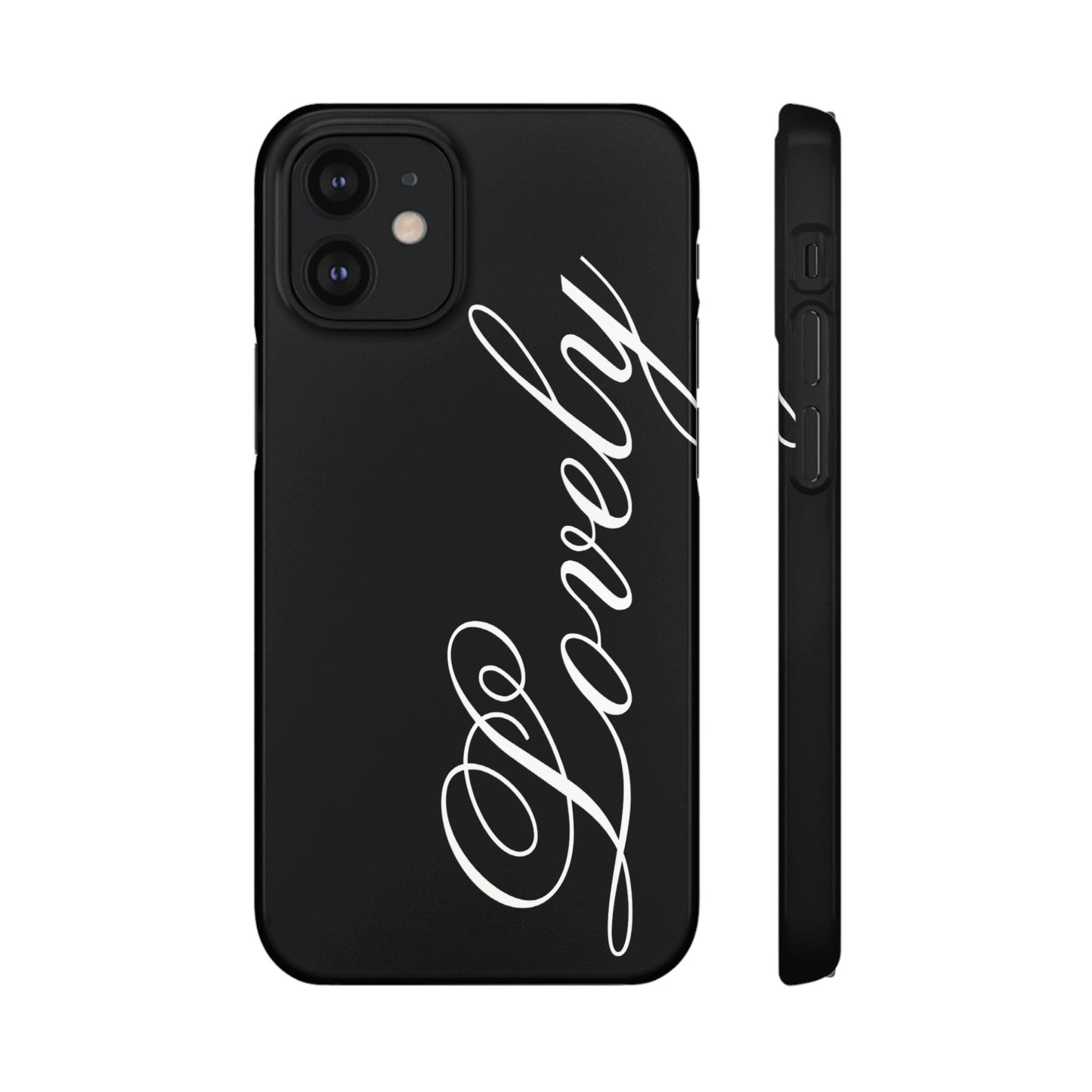 Lovely phone case black