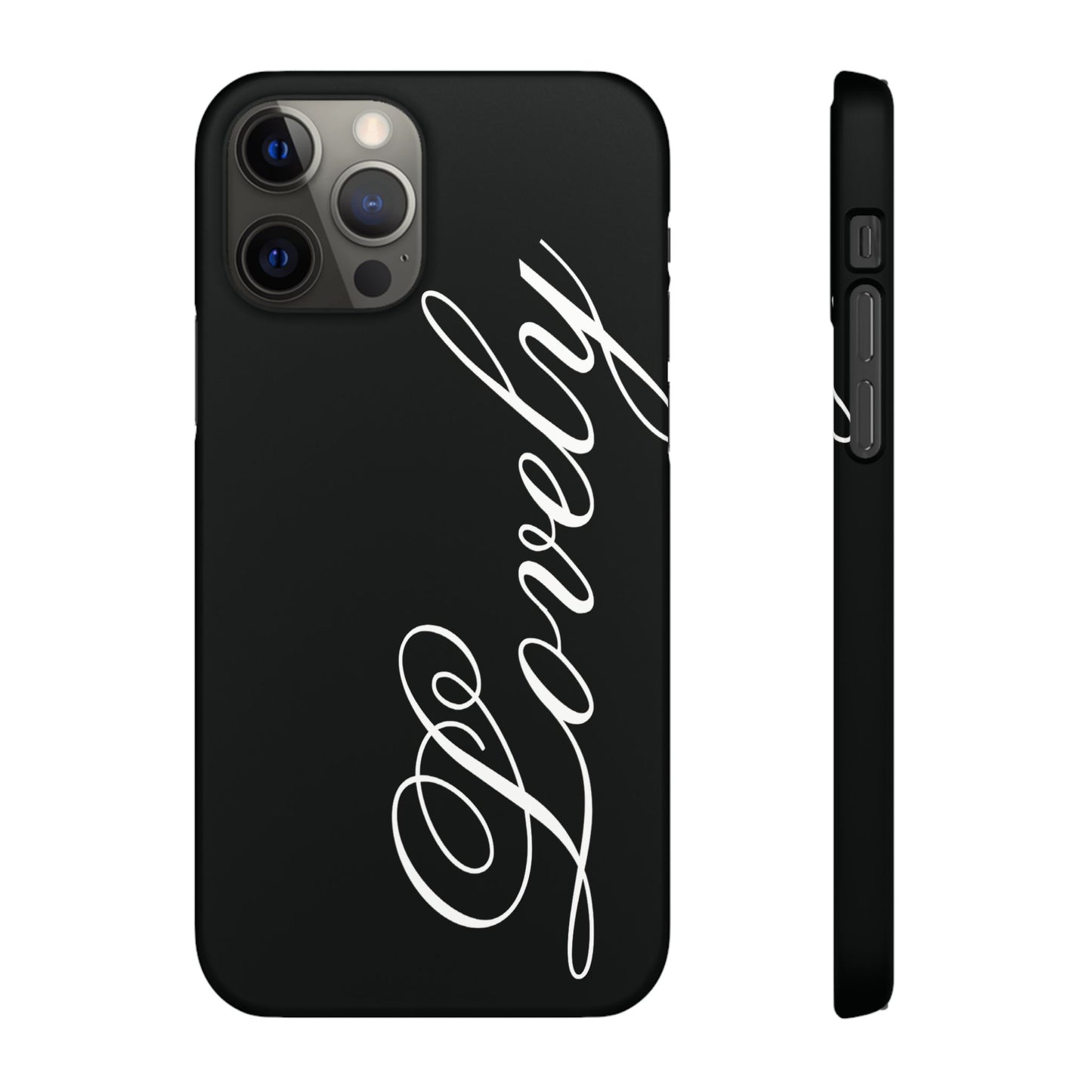 Lovely phone case black