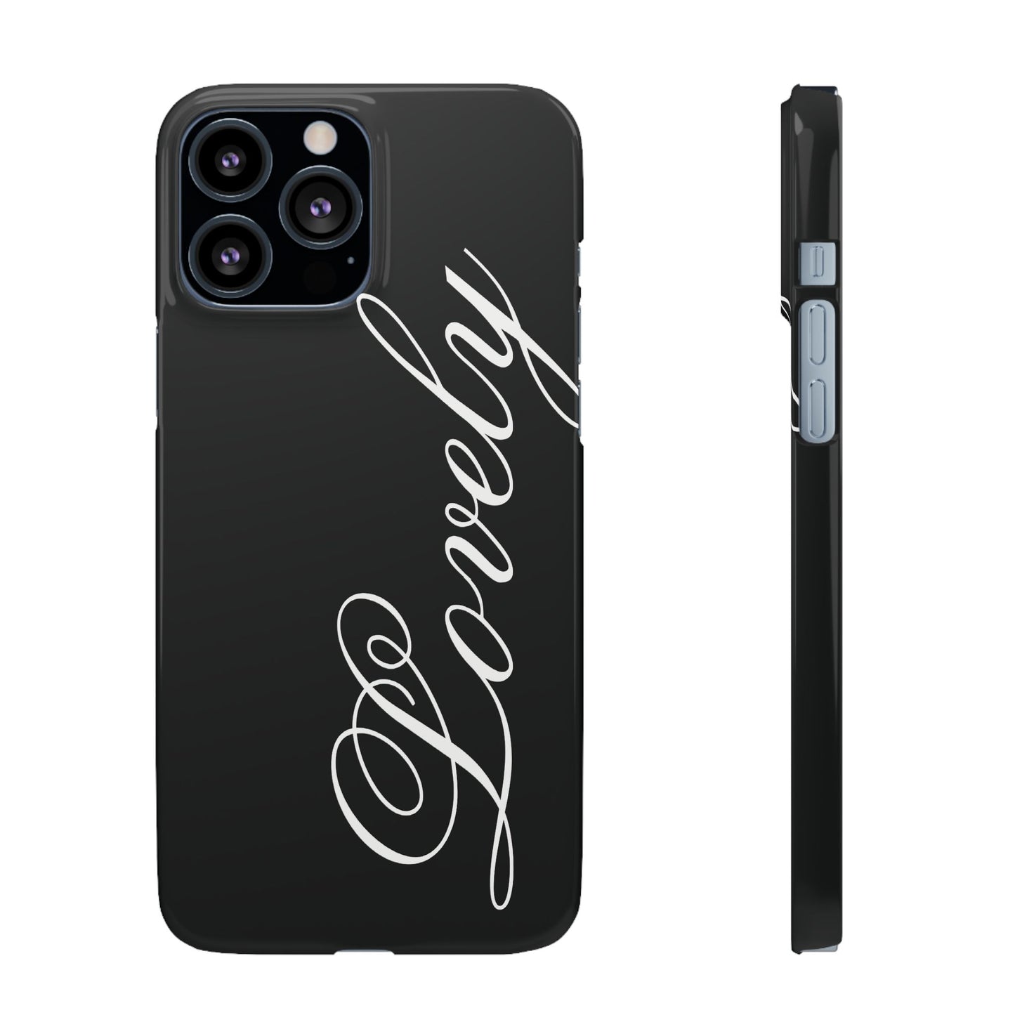 Lovely phone case black