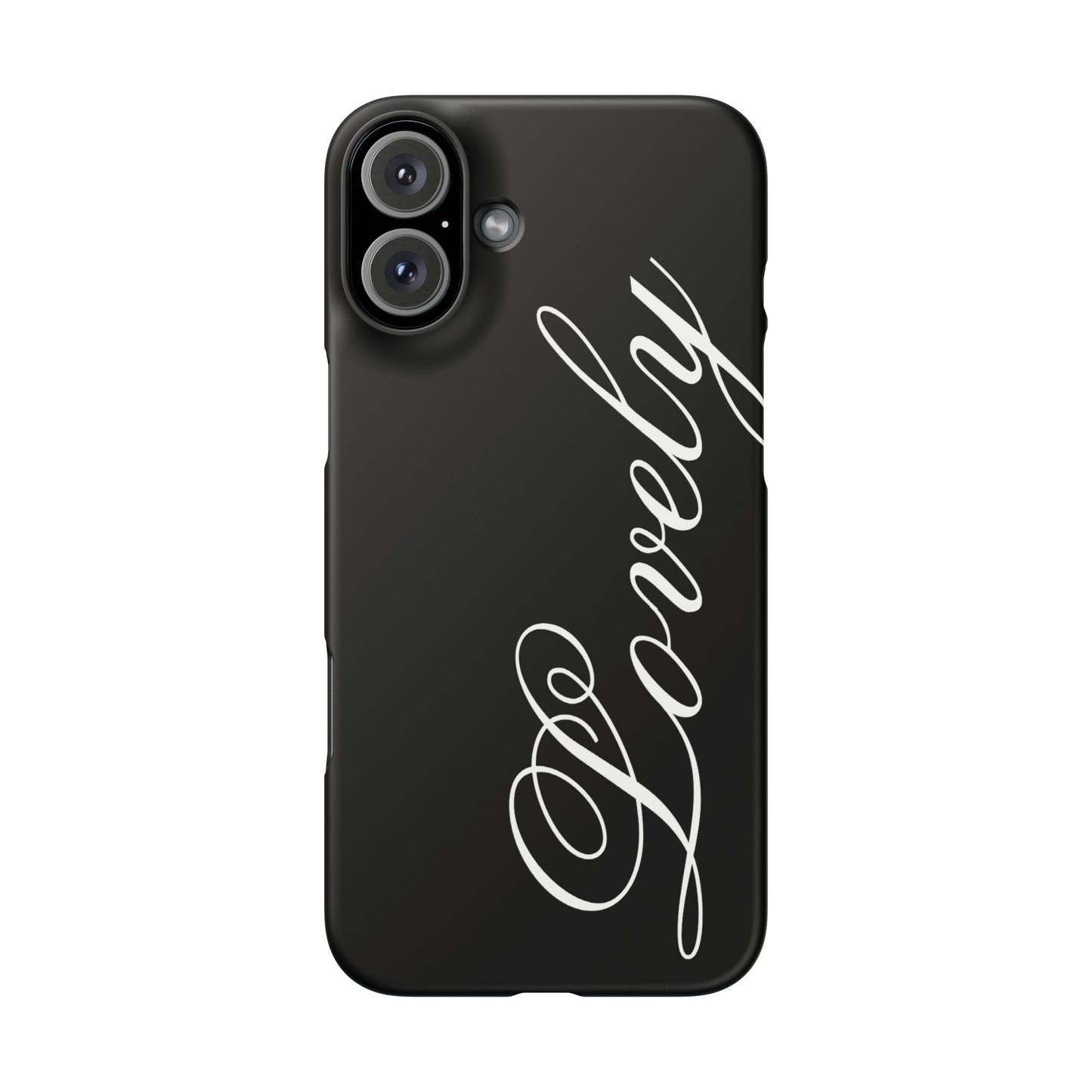 Lovely phone case black
