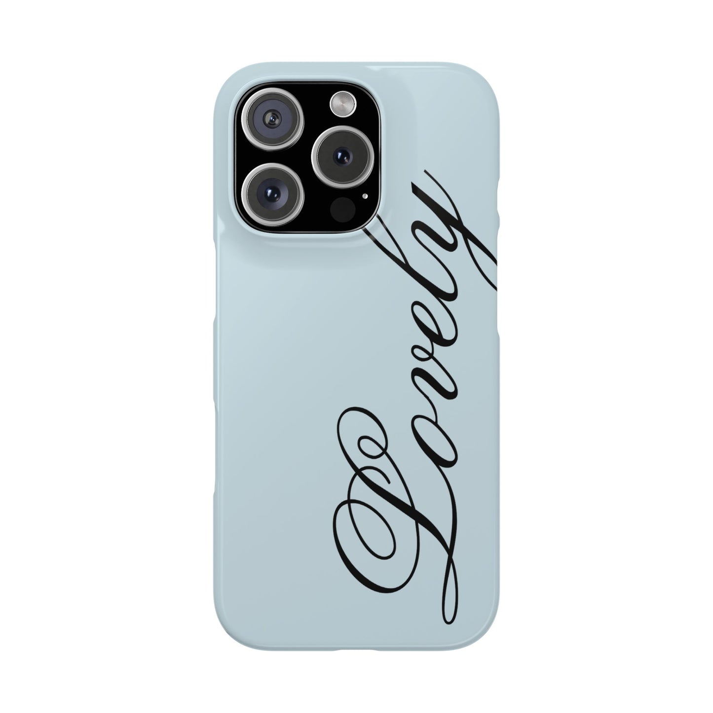 Lovely phone case blue
