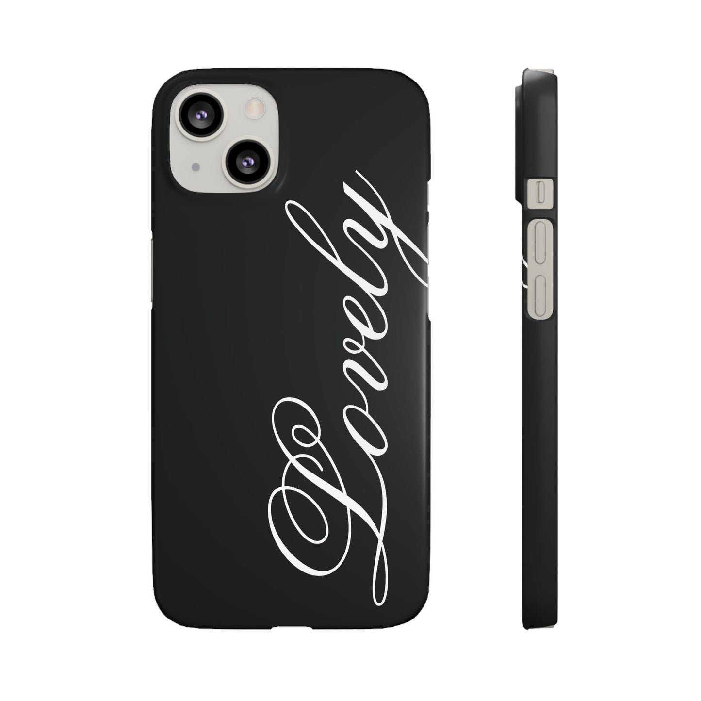 Lovely phone case black