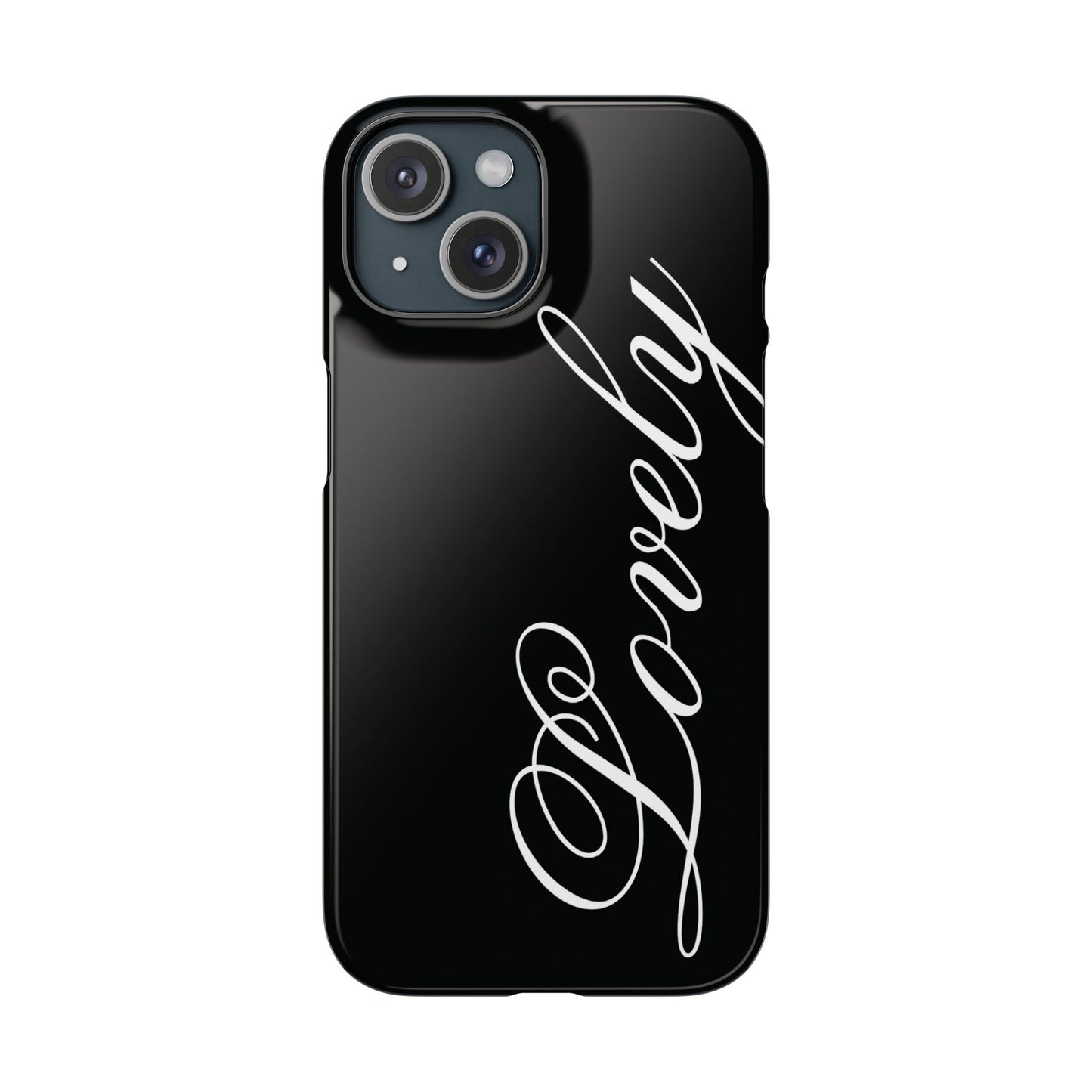Lovely phone case black