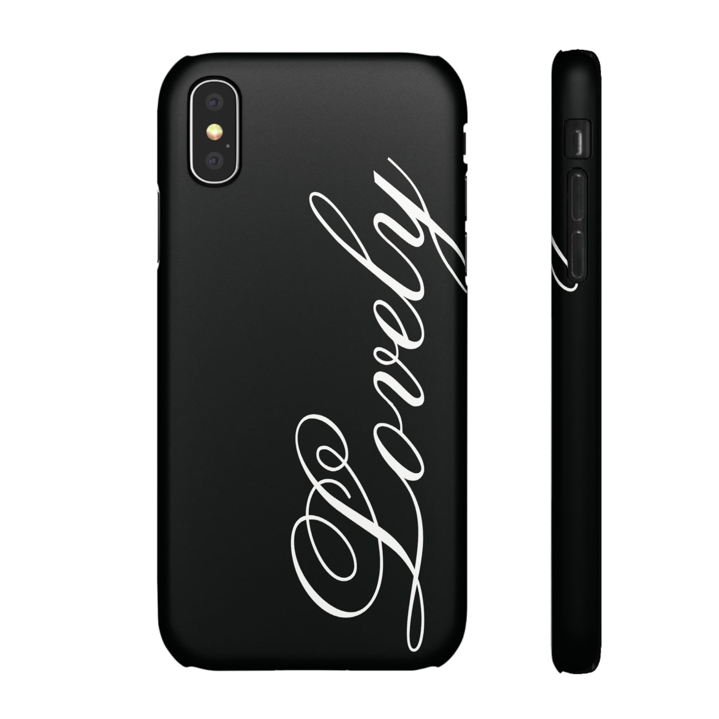 Lovely phone case black