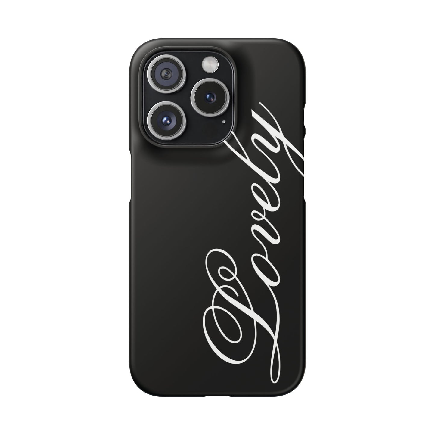Lovely phone case black