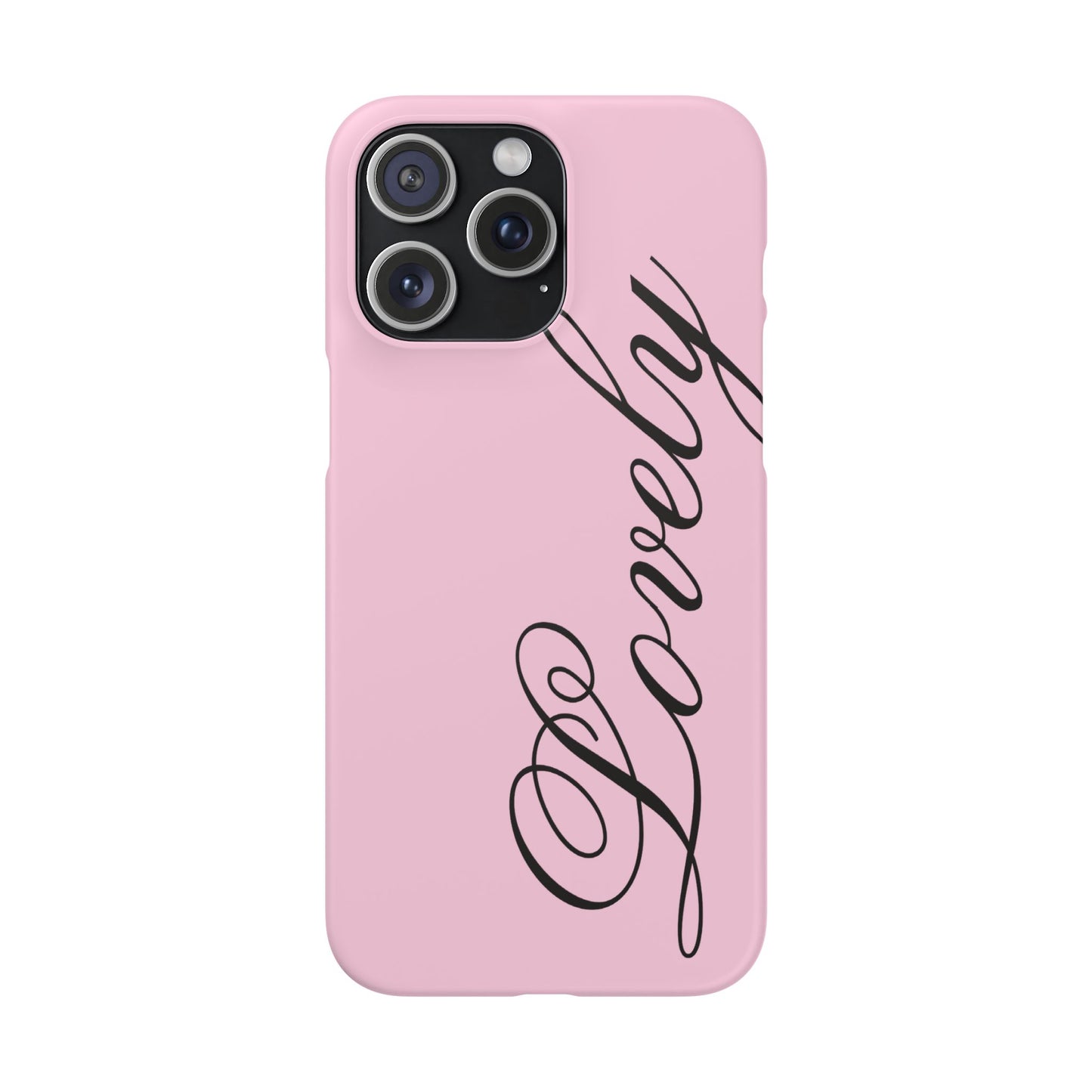 Lovely phone case pink
