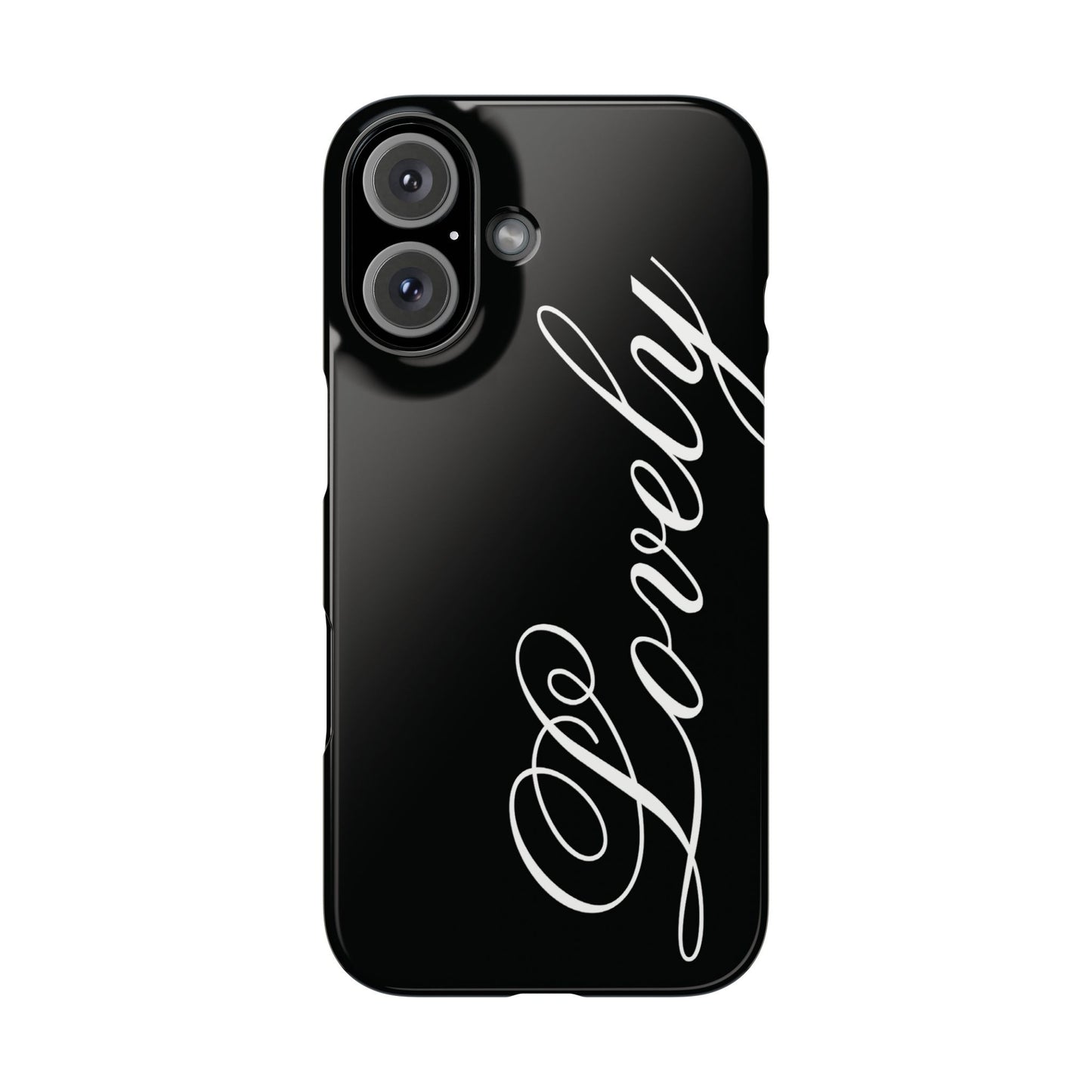 Lovely phone case black