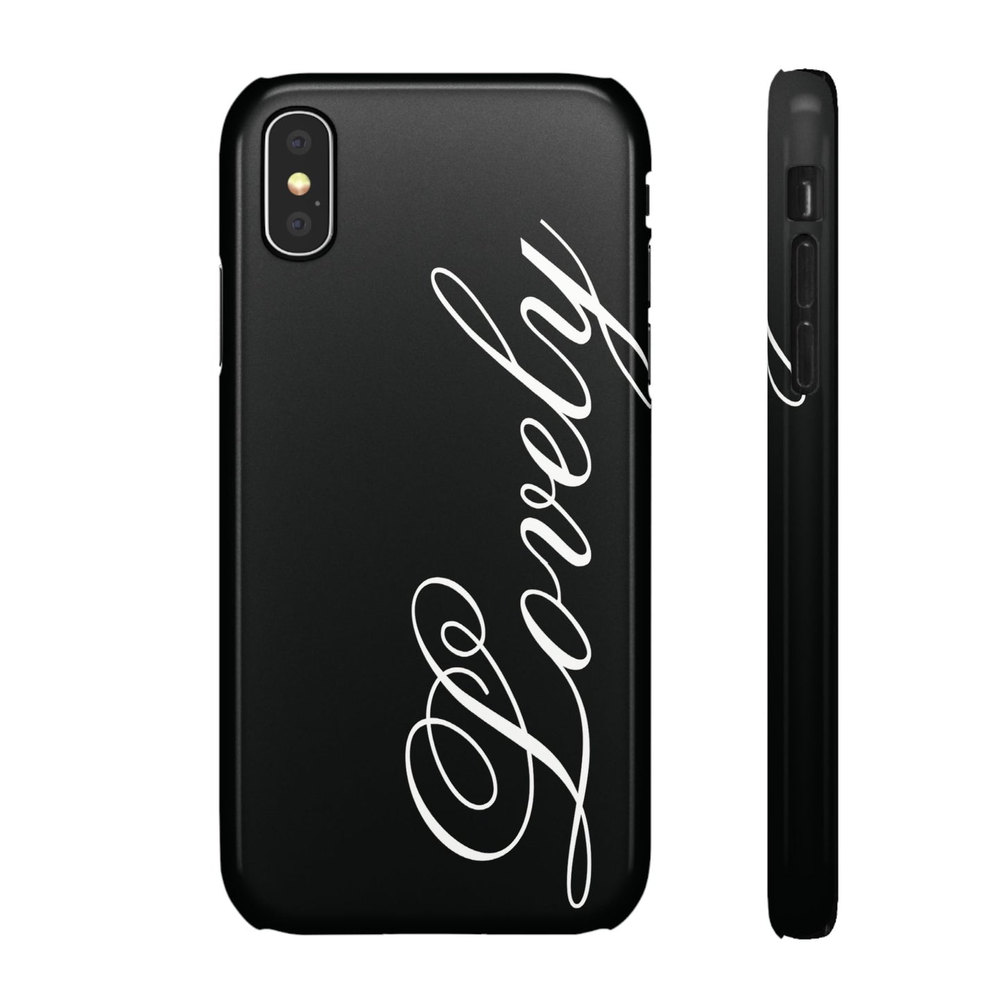 Lovely phone case black