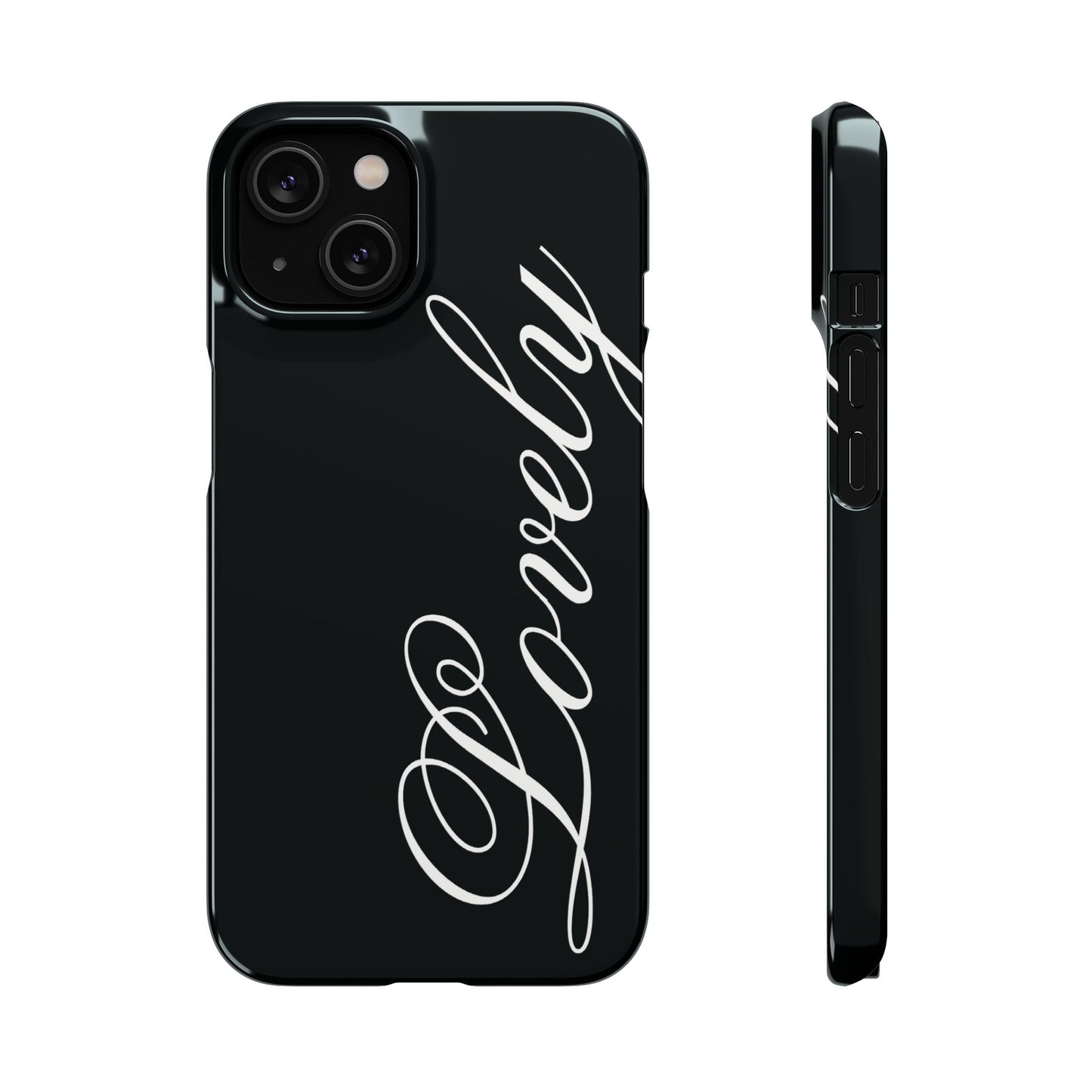 Lovely phone case black