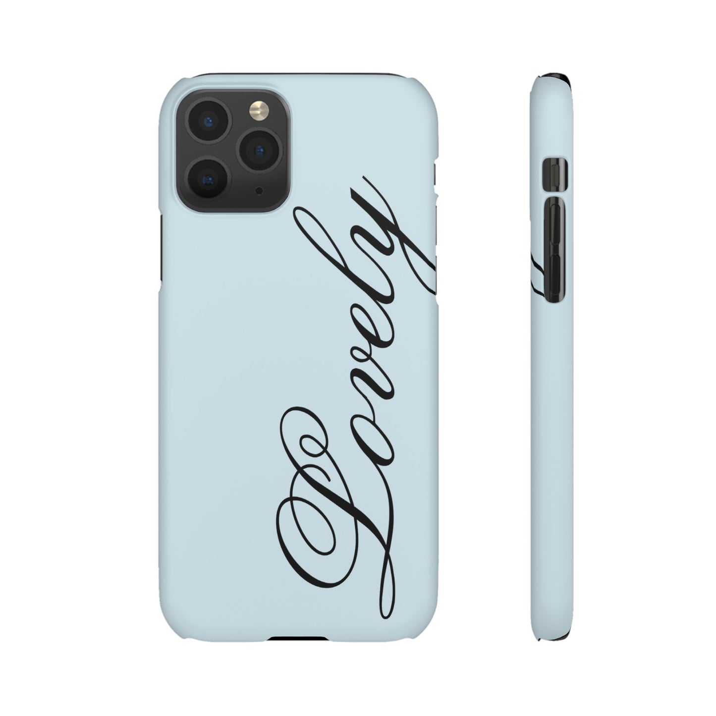 Lovely phone case blue