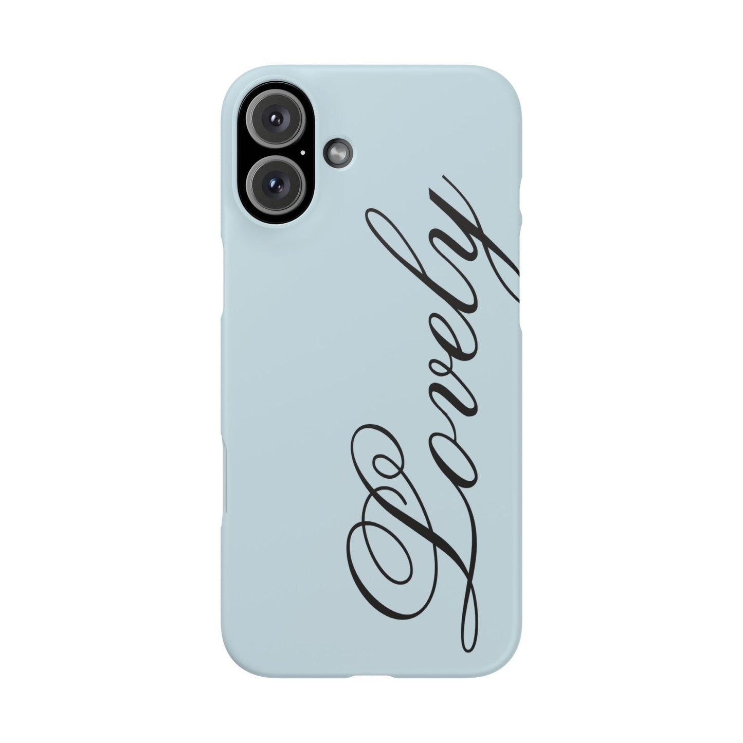 Lovely phone case blue