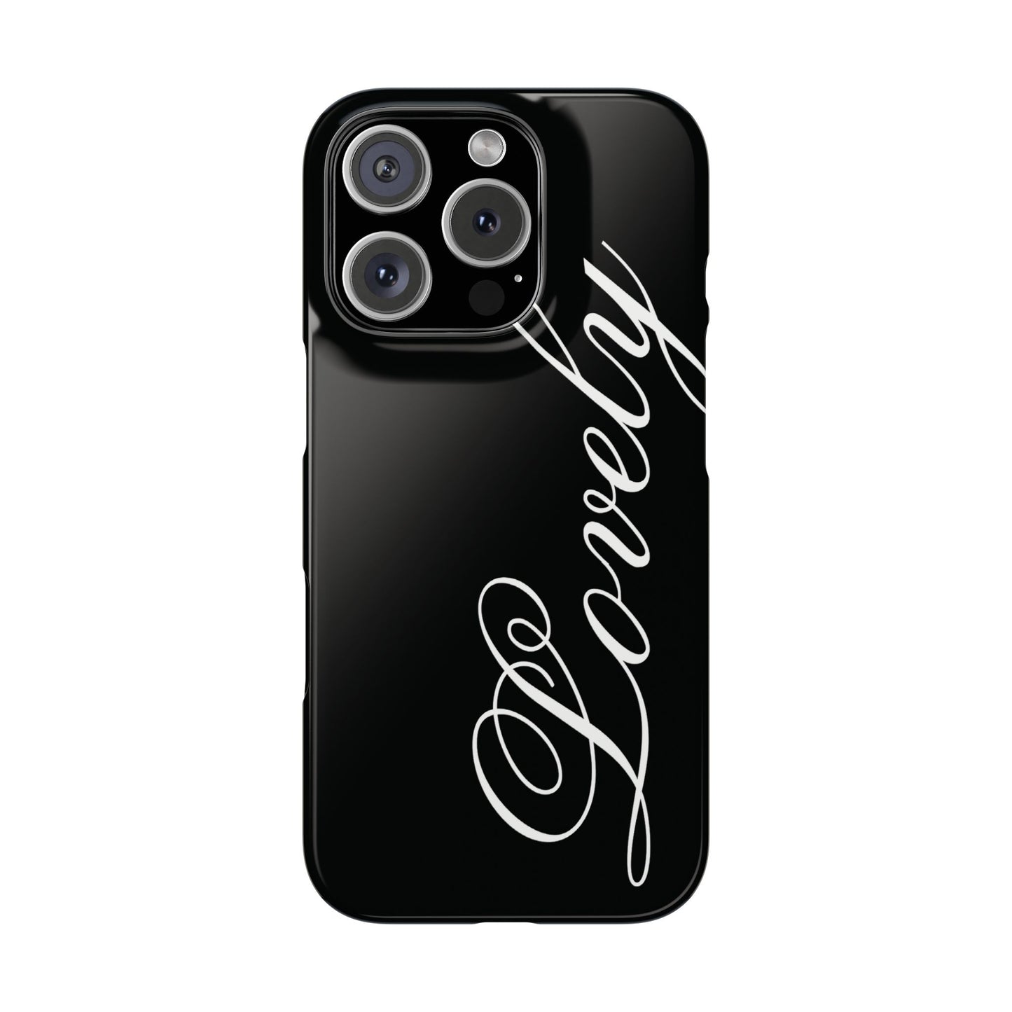 Lovely phone case black